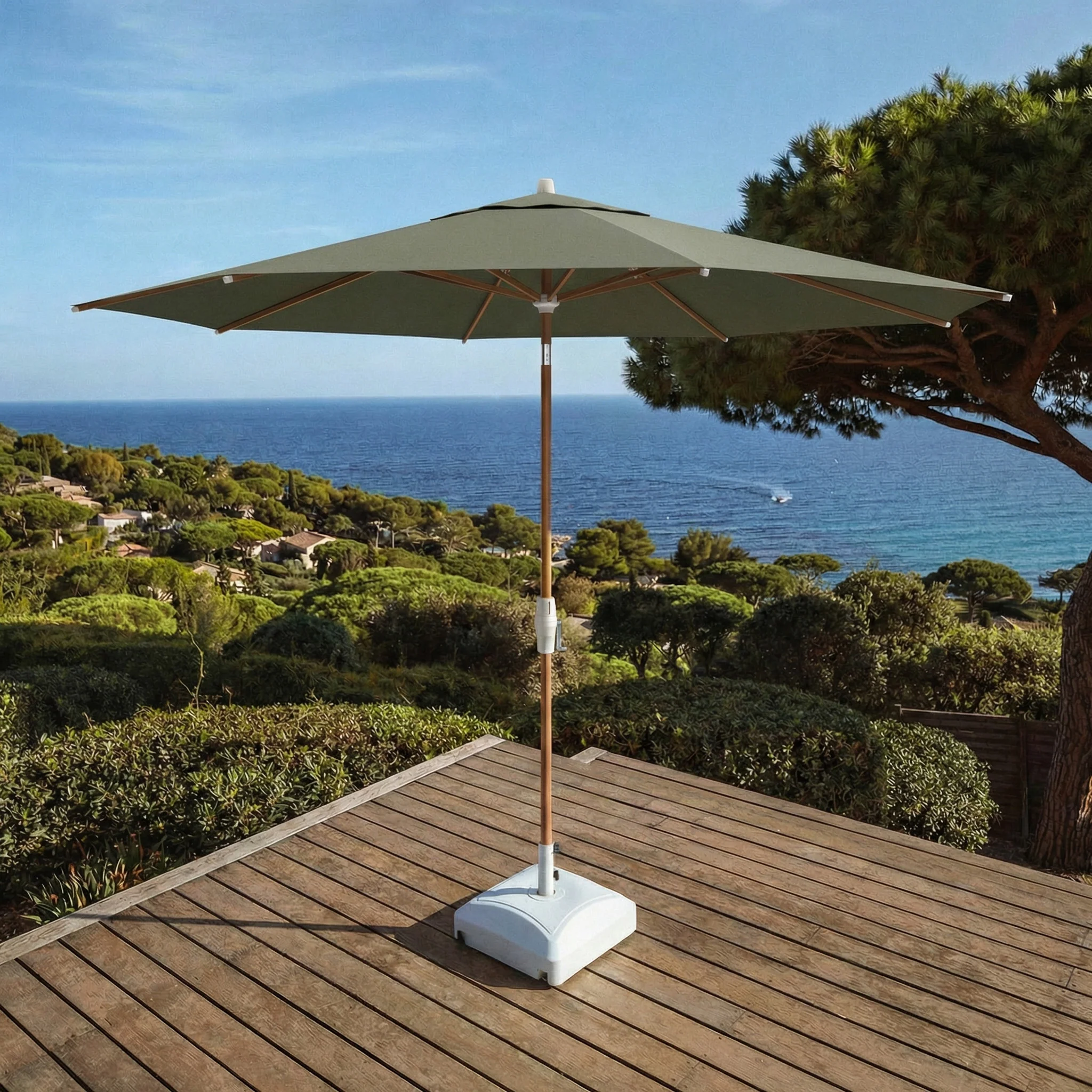 Parasol professionnel rond Elyra (D3.3m) - Image 65