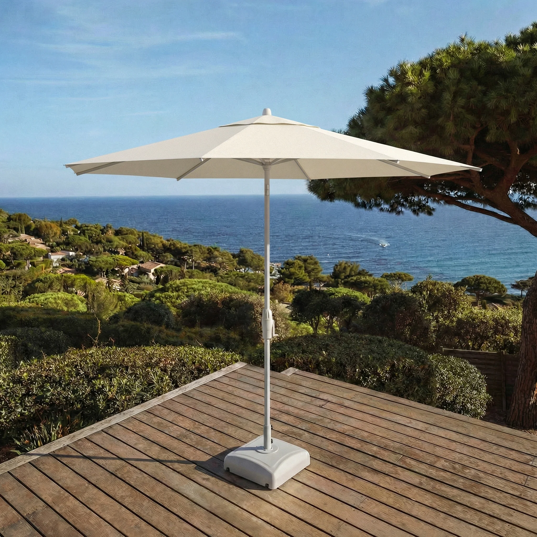 Parasol professionnel rond Elyra (D3.3m) - Image 80