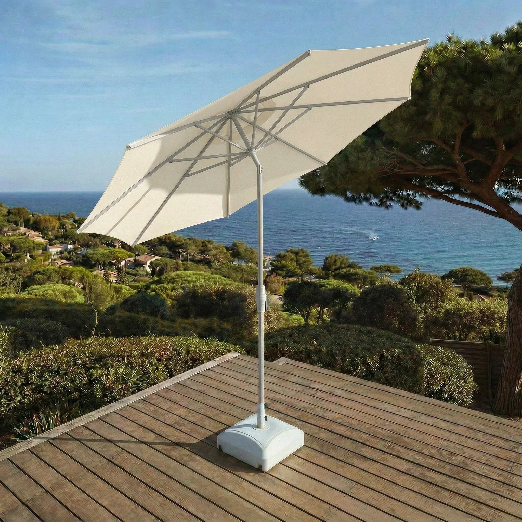 Parasol professionnel rond Elyra (D3.3m) - Image 82
