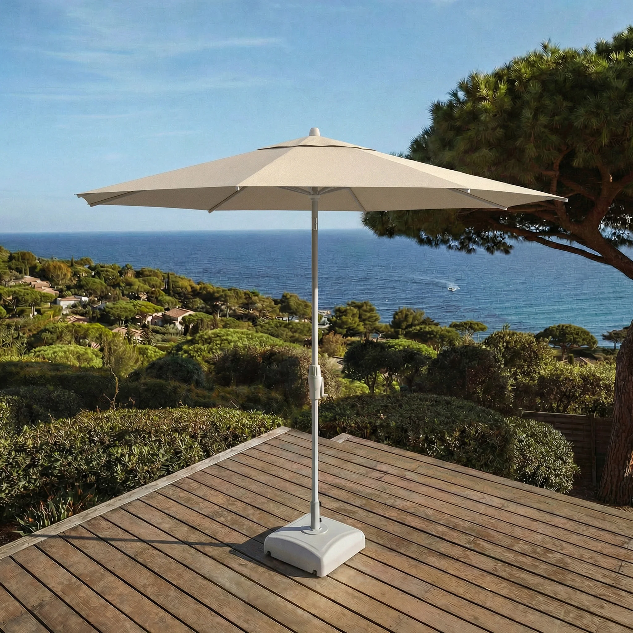 Parasol professionnel rond Elyra (D3.3m) - Image 87