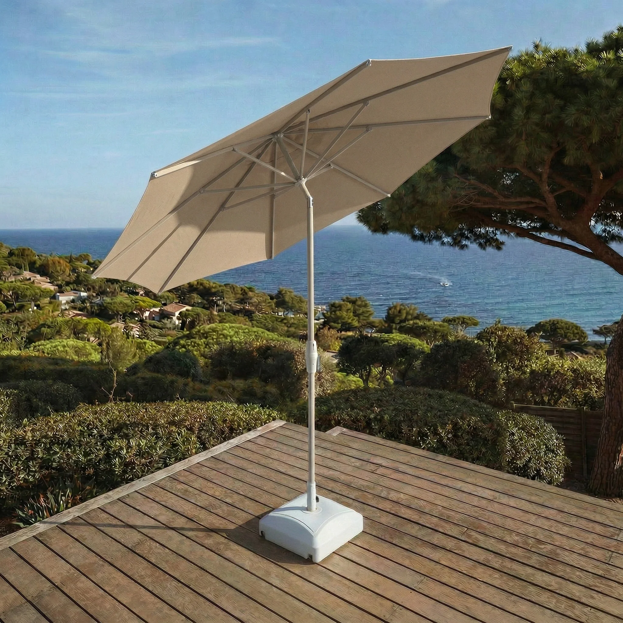 Parasol professionnel rond Elyra (D3.3m) - Image 88