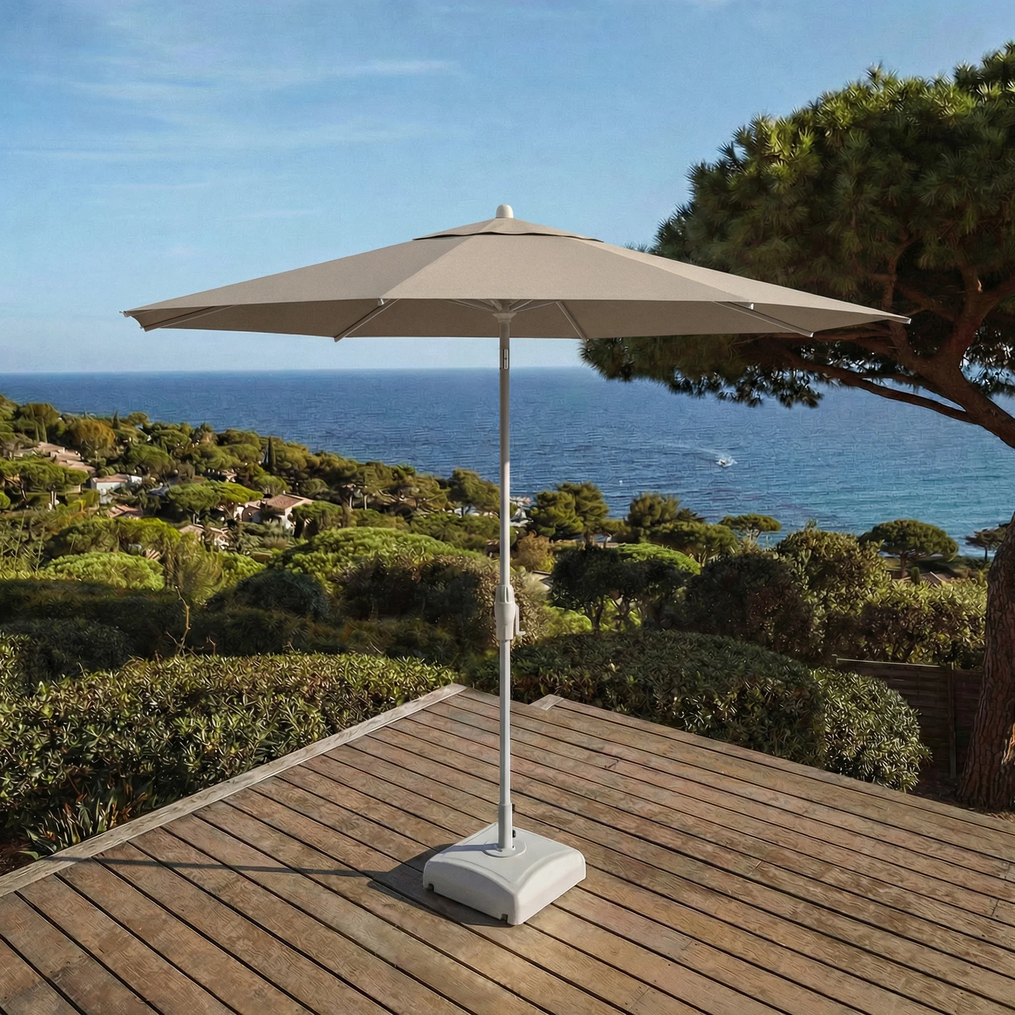 Parasol professionnel rond Elyra (D3.3m) - Image 92