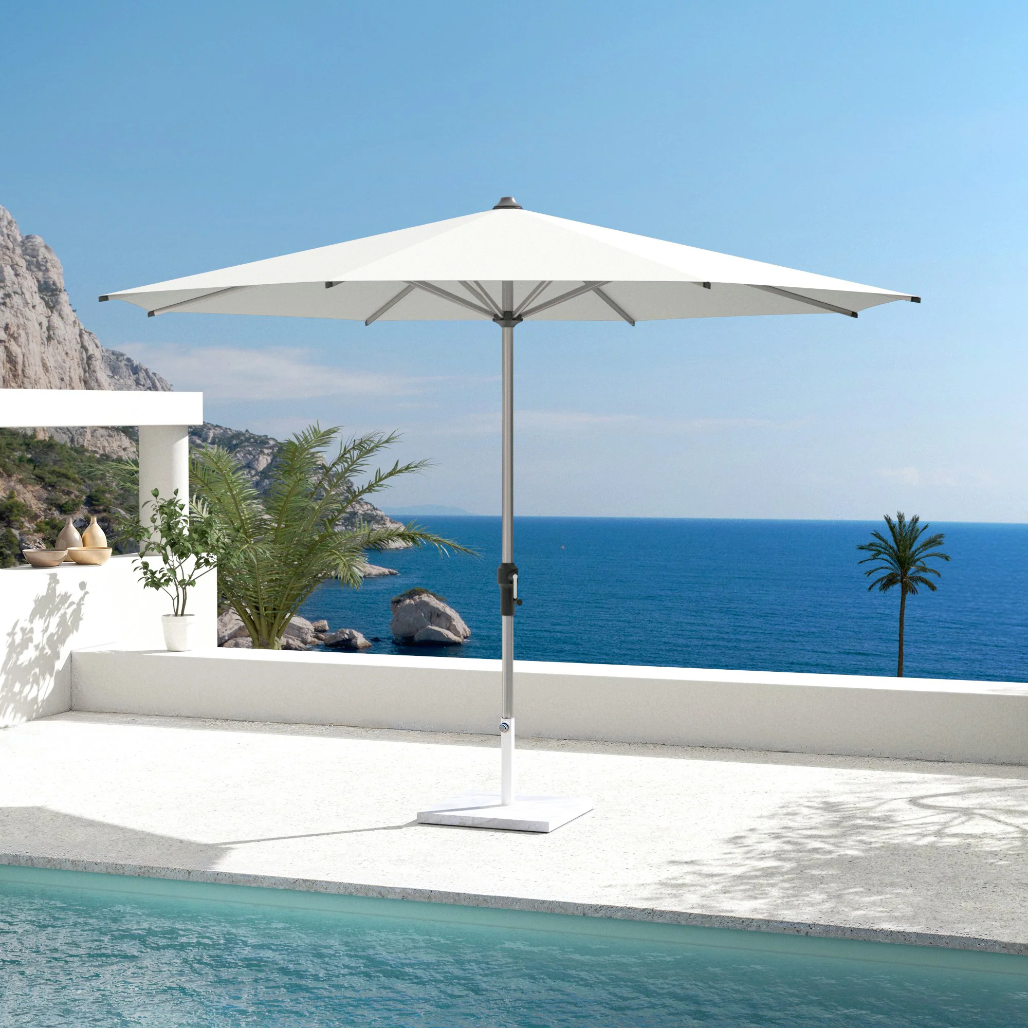 Parasol rond Yucatan (D3.5m) - Image 10