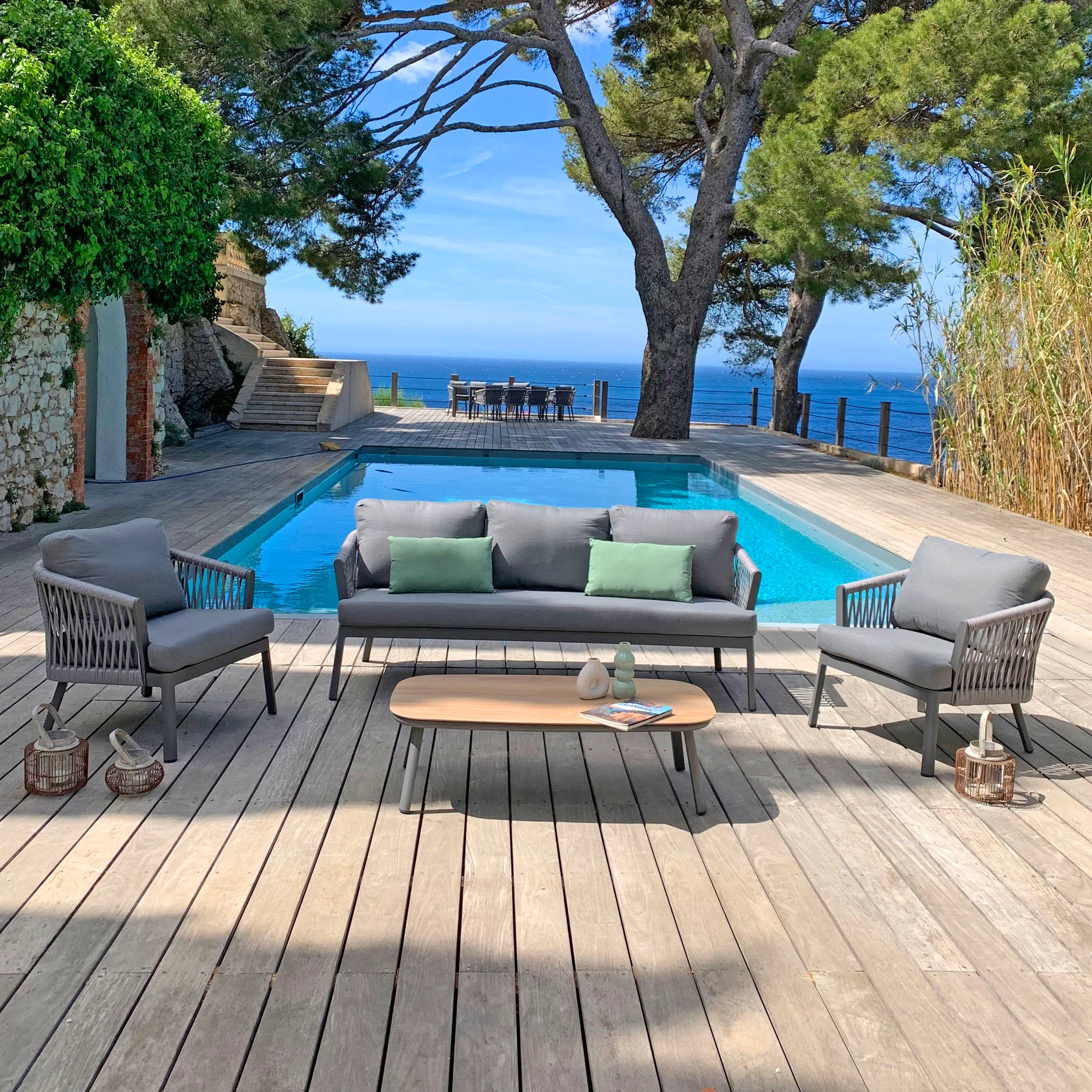 Salon de jardin Amalfi - 5 places - Image 15