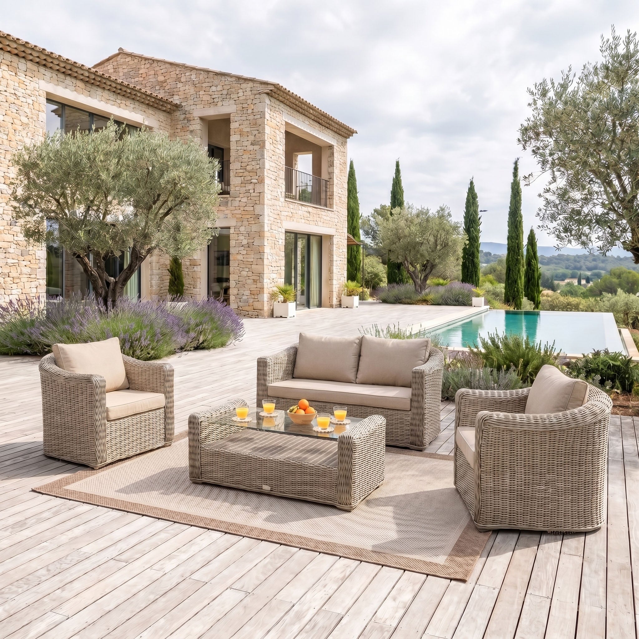 Salon de jardin Calvi - 4 places - Image 39