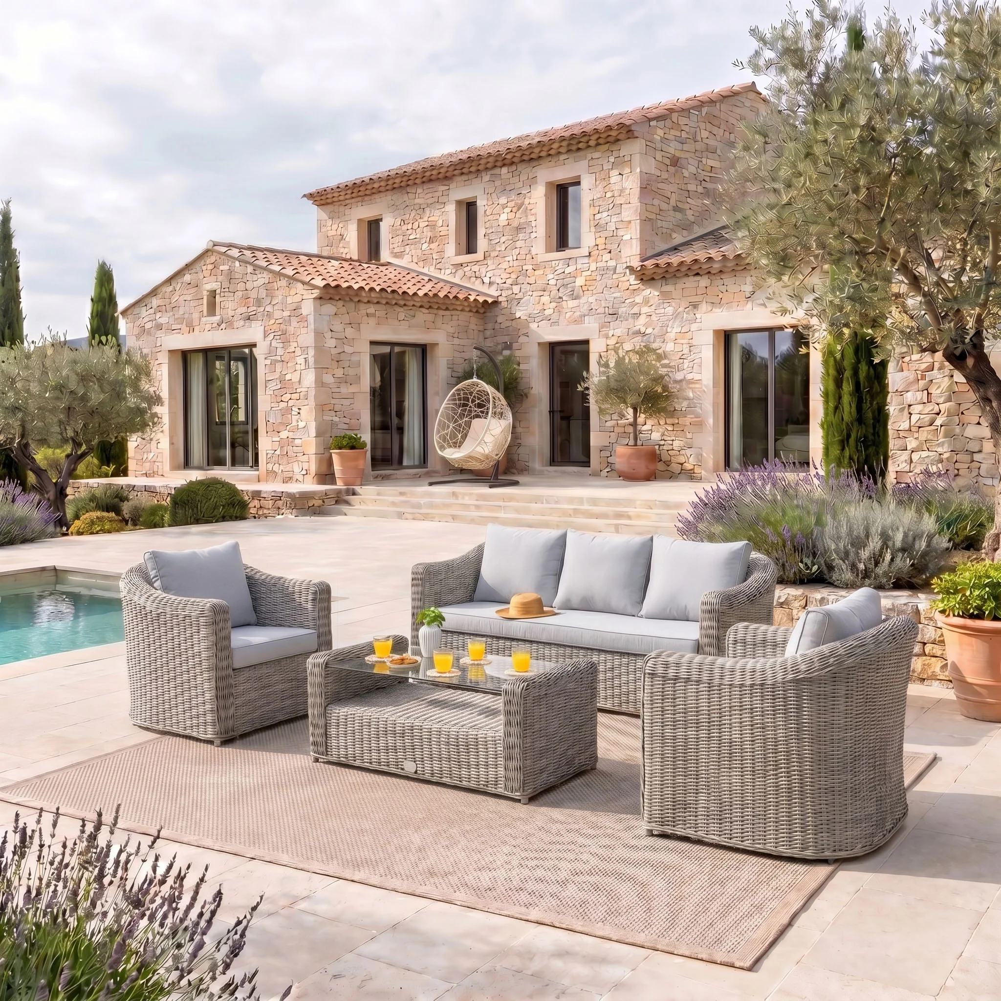 Salon de jardin Calvi - 5 places - Image 39