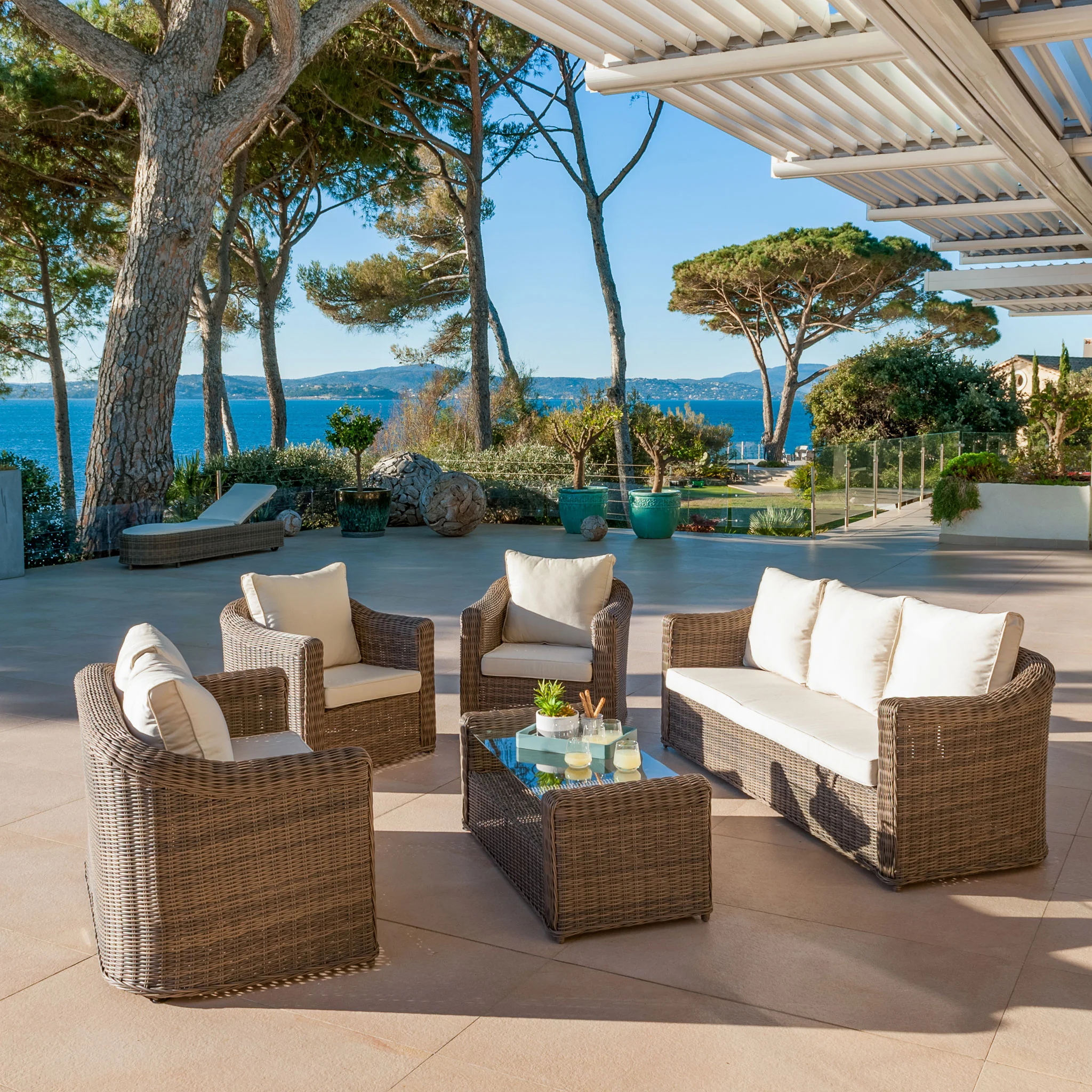 Salon de jardin Calvi - 7 places - Image 12