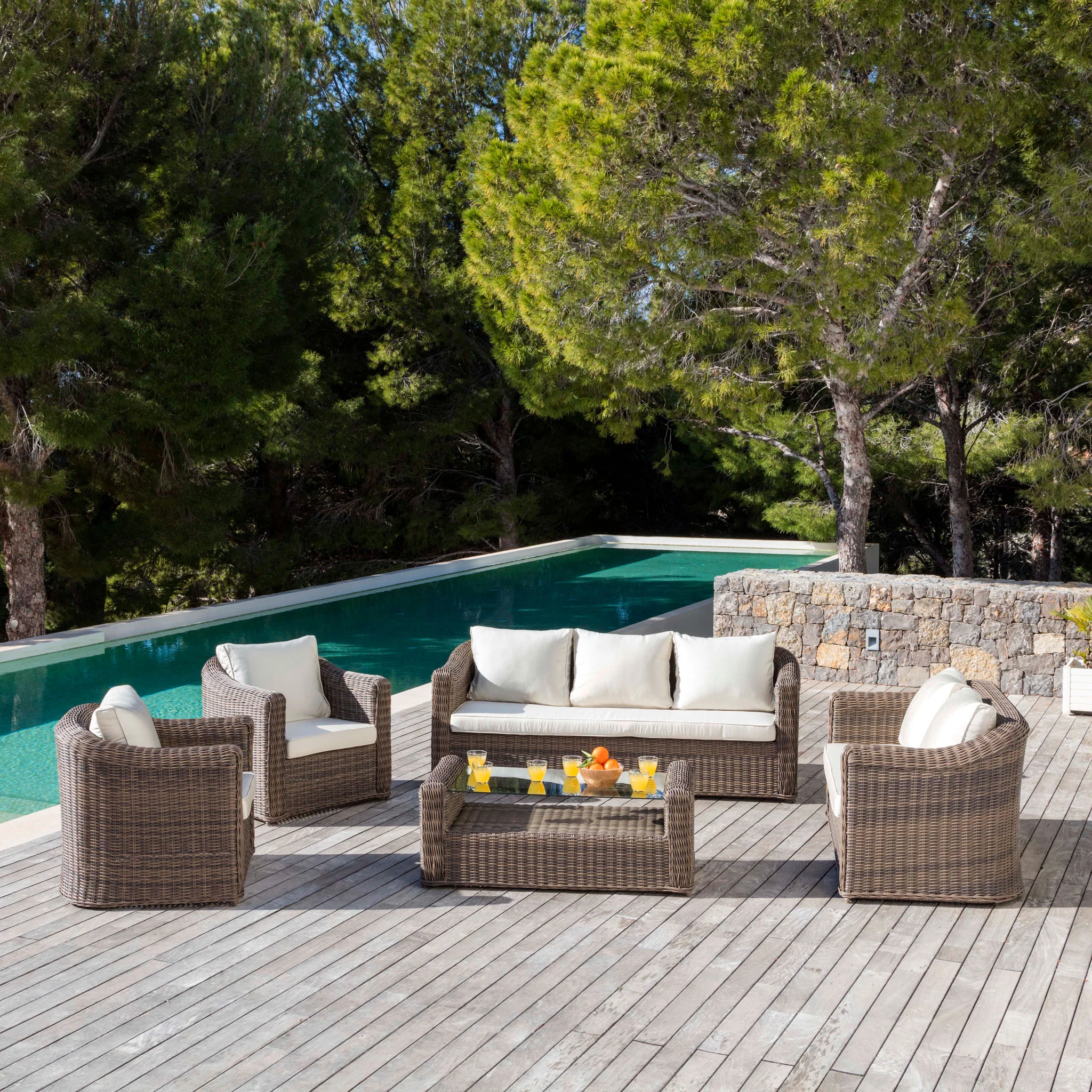 Salon de jardin Calvi - 7 places - Image 19