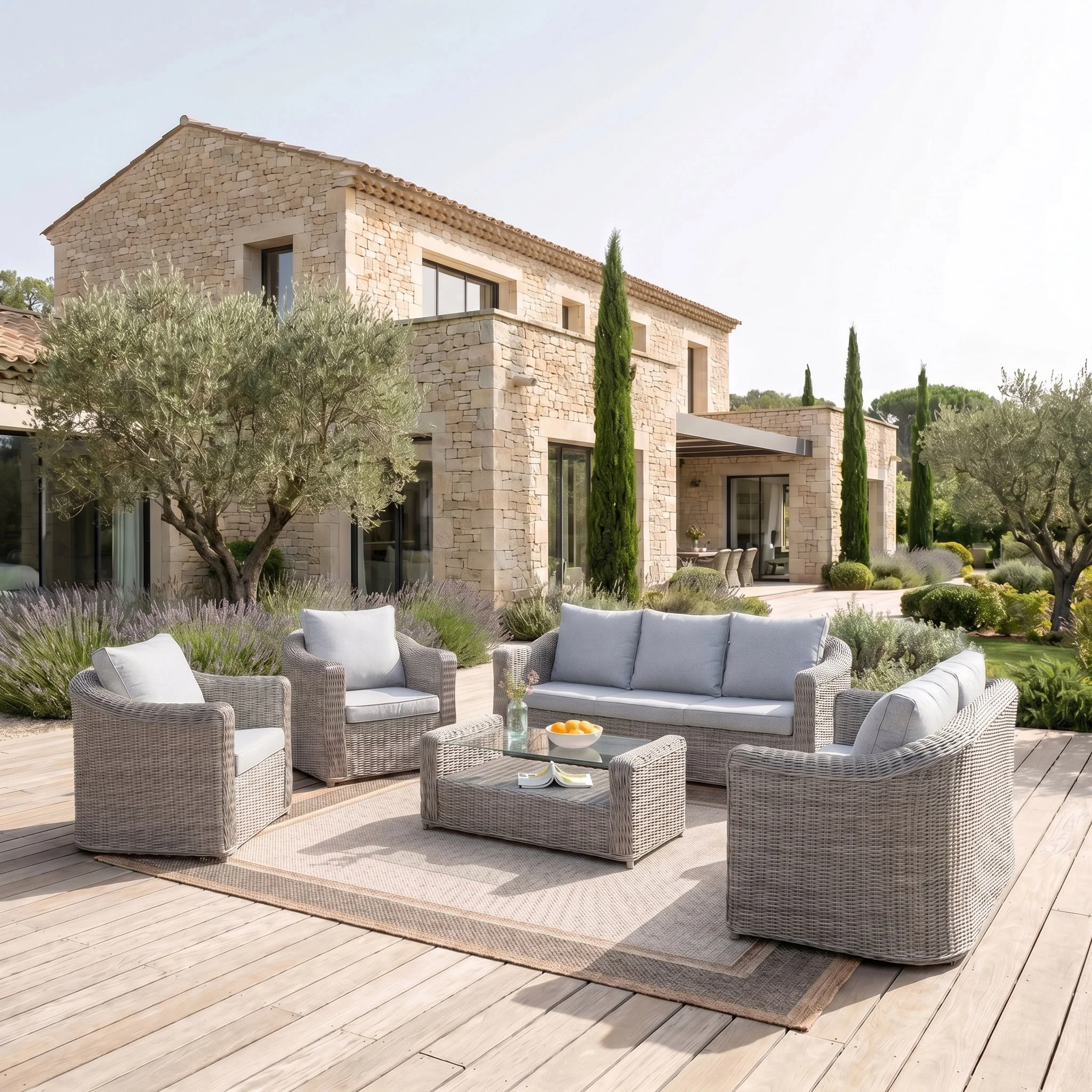 Salon de jardin Calvi - 7 places - Image 31