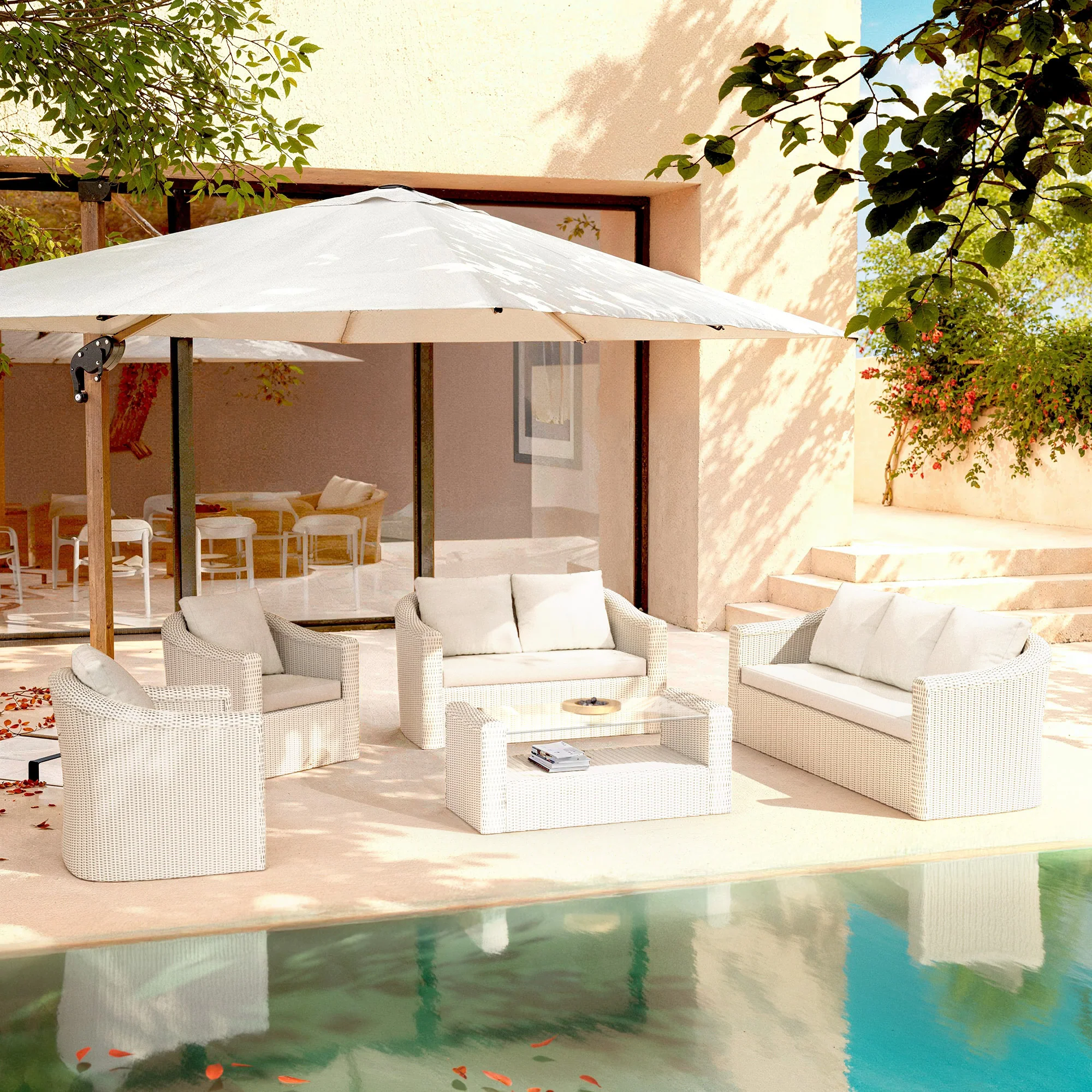Salon de jardin Calvi - 7 places - Image 75
