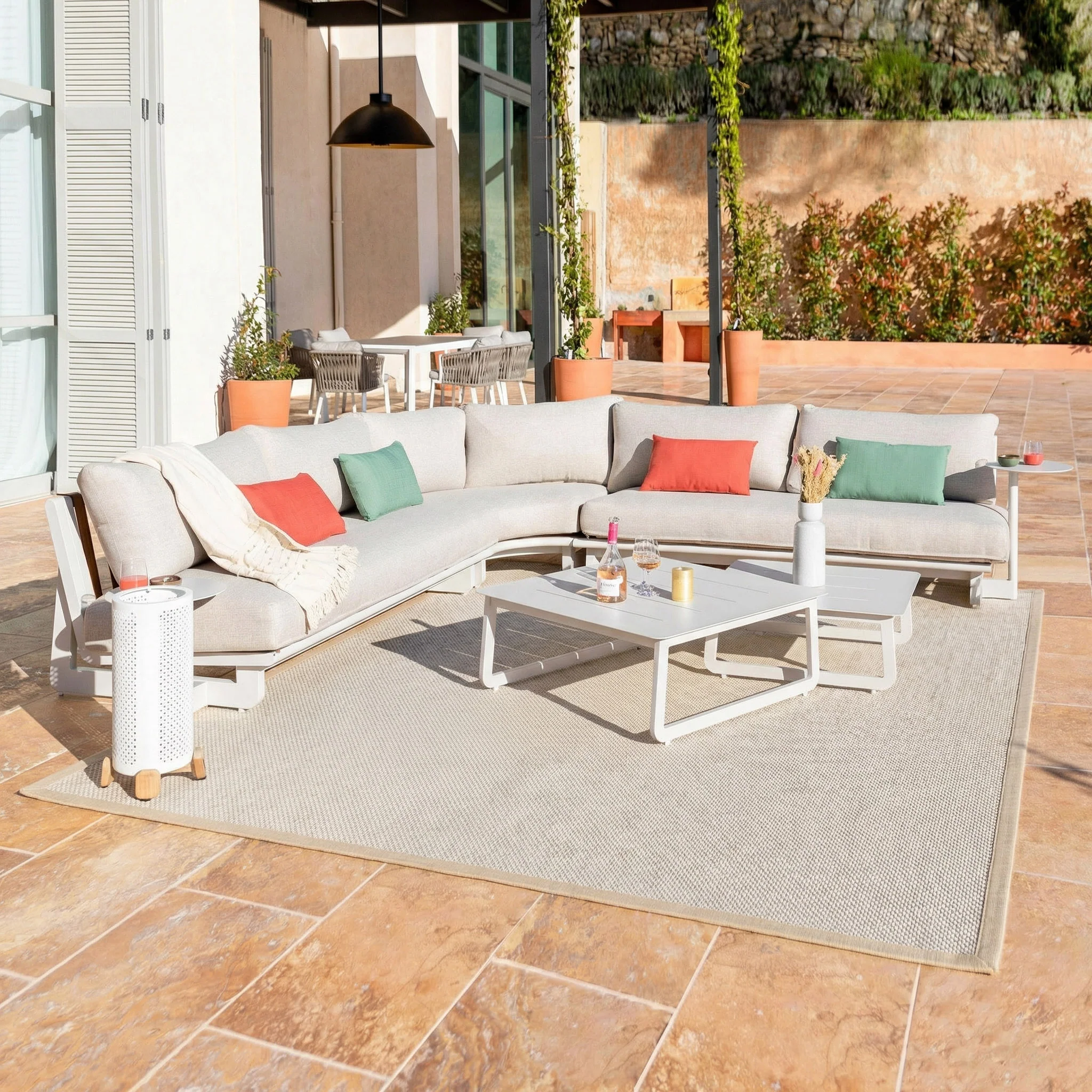 Salon de jardin d'angle Long Beach - 5 places - Image 22