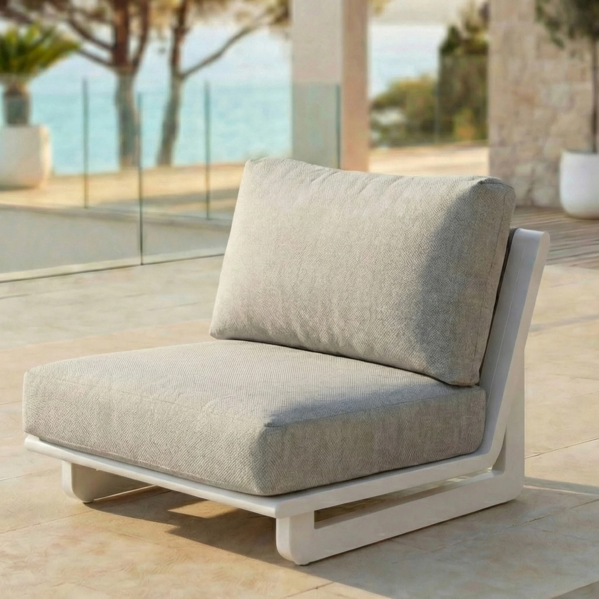 Salon de jardin d'angle Long Beach - 5 places - Image 3