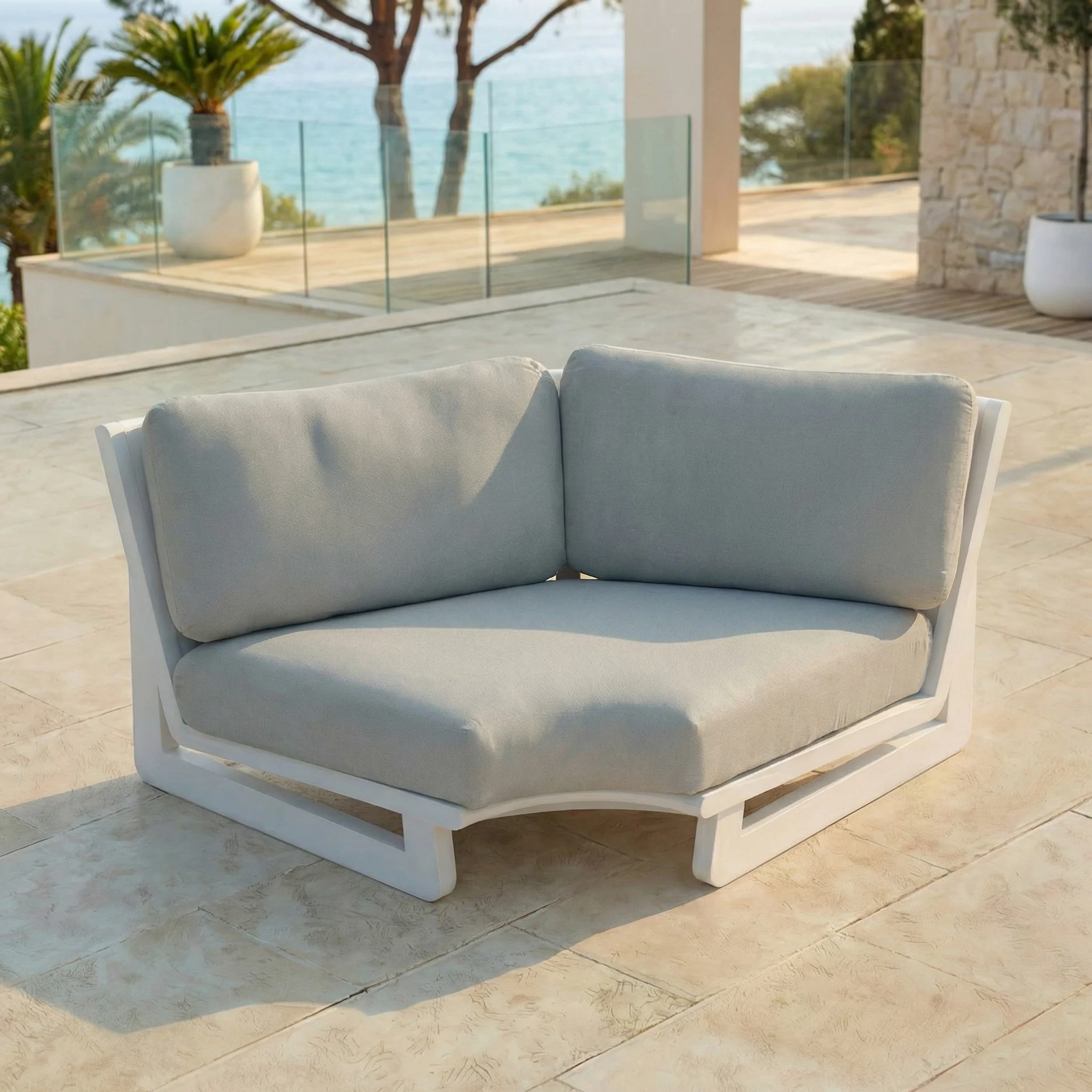Salon de jardin d'angle Long Beach - 6 places - Image 24