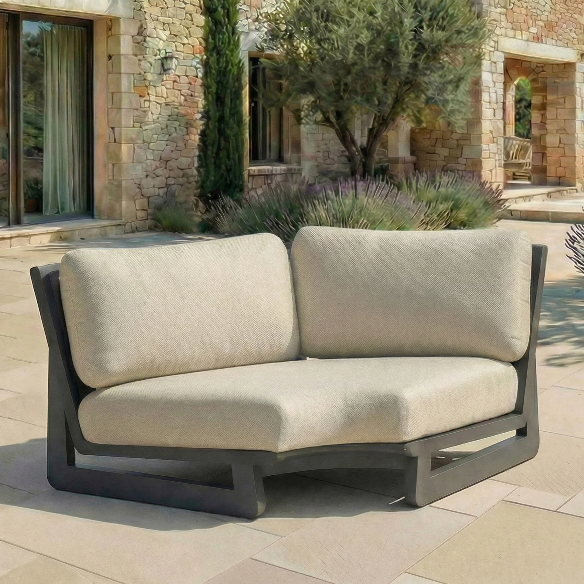 Salon de jardin d'angle Long Beach - 7 places - Image 36