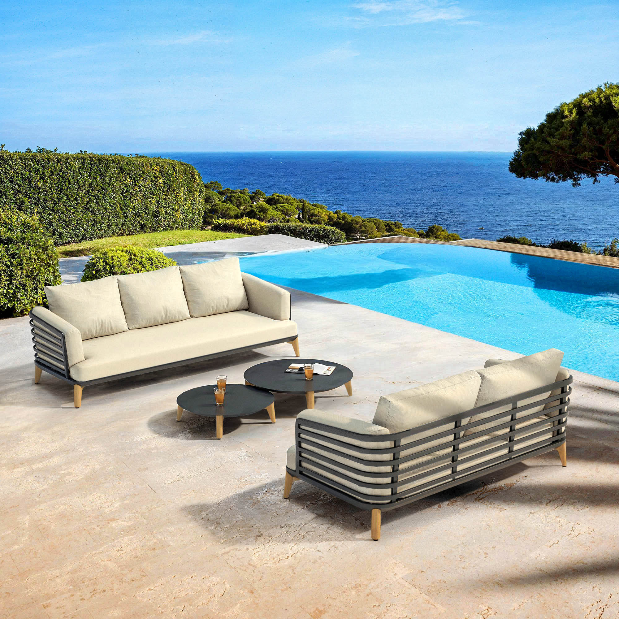 Salon de jardin Monte Carlo - 5 places - Image 35