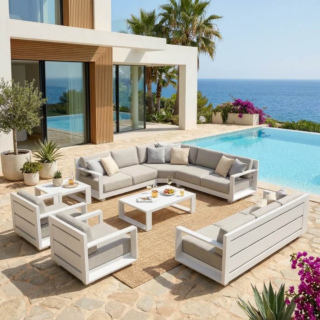 Salon de jardin Elba - 10 places - Image 13