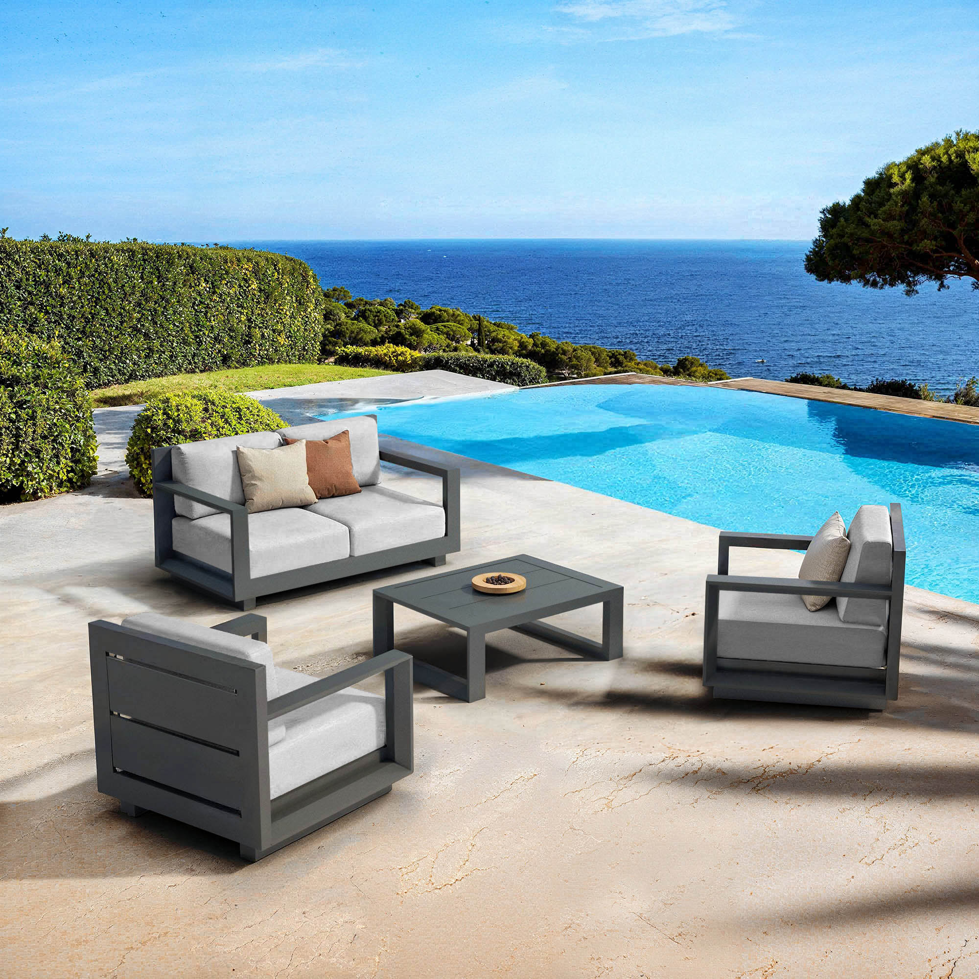 Salon de jardin Elba - 4 places - Image 7
