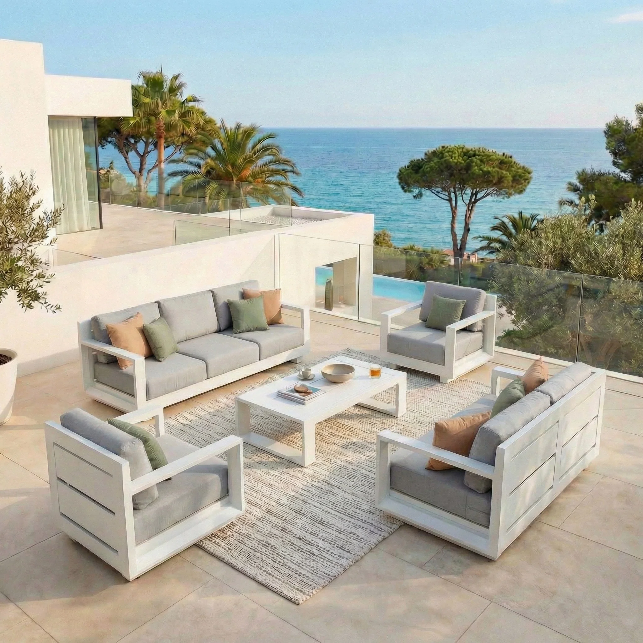 Salon de jardin Elba - 7 places - Image 14