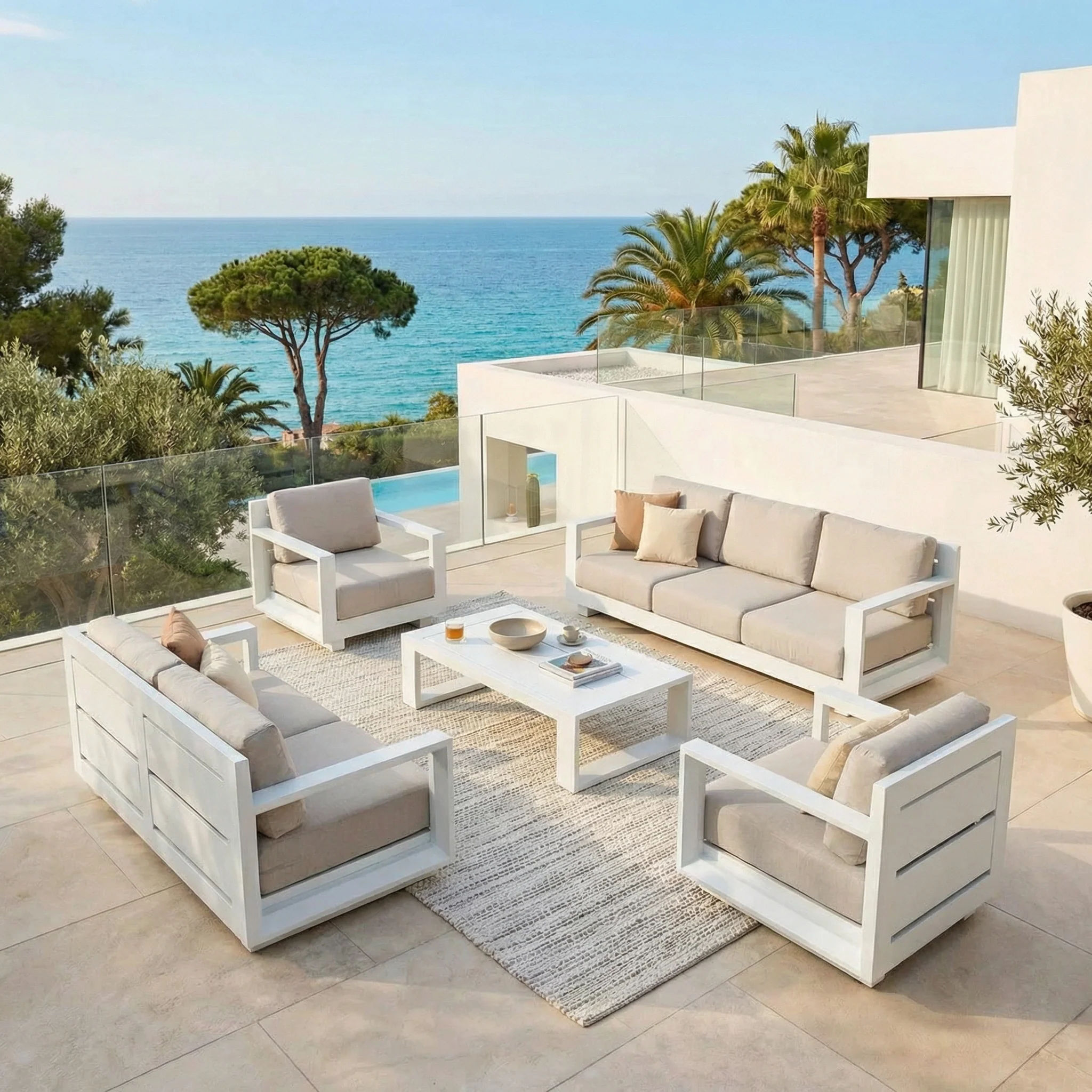 Salon de jardin Elba - 7 places - Image 19