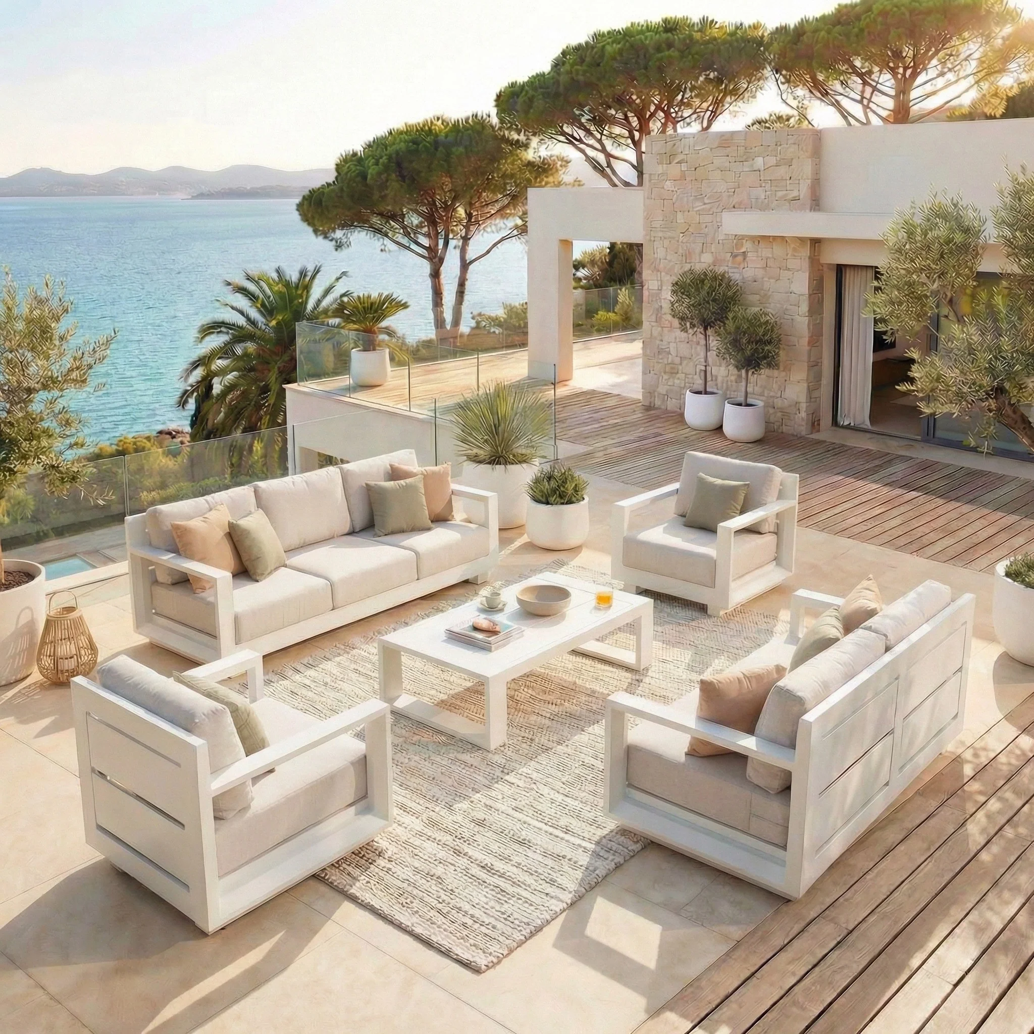 Salon de jardin Elba - 7 places - Image 27