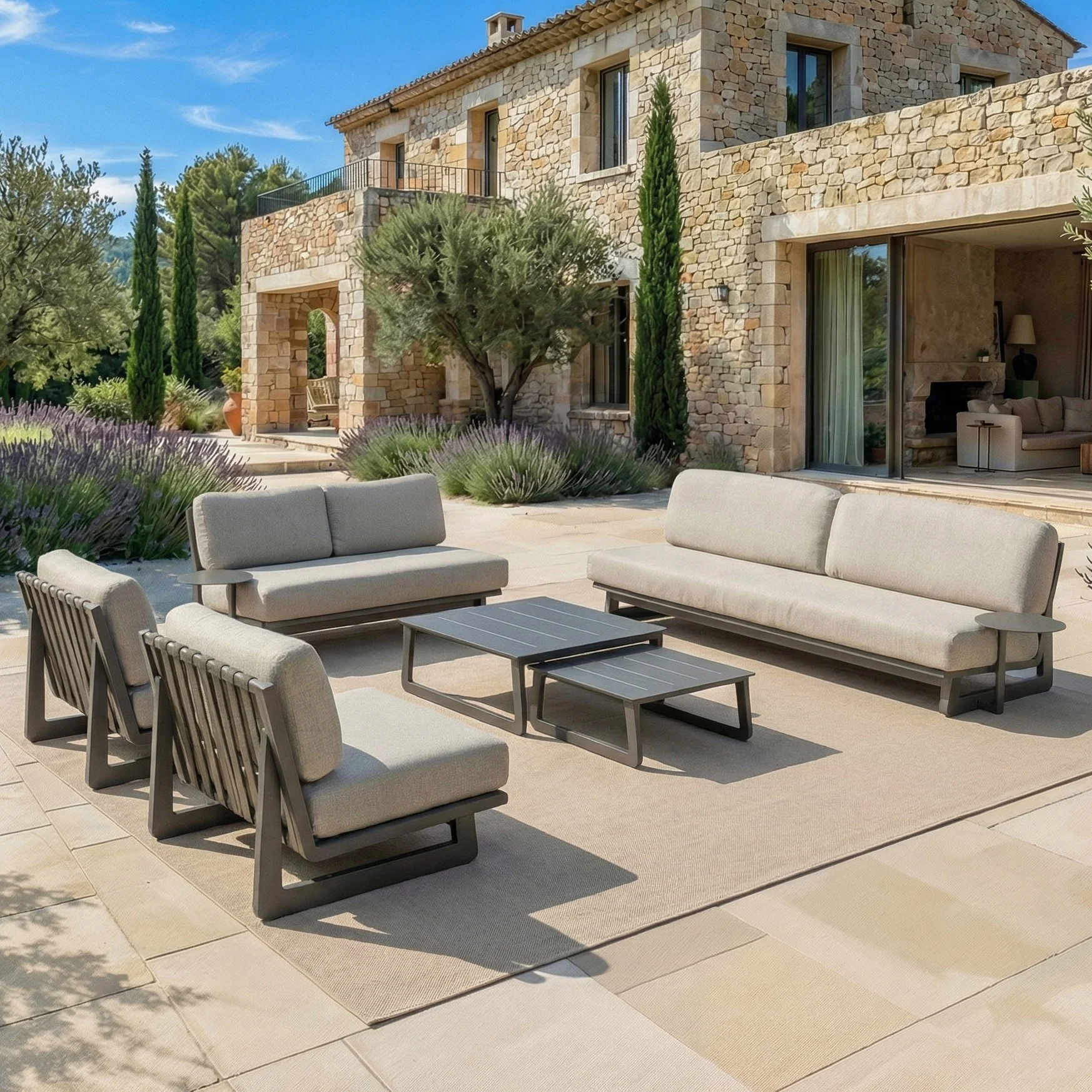 Salon de jardin Long Beach - 7 places - Image 33