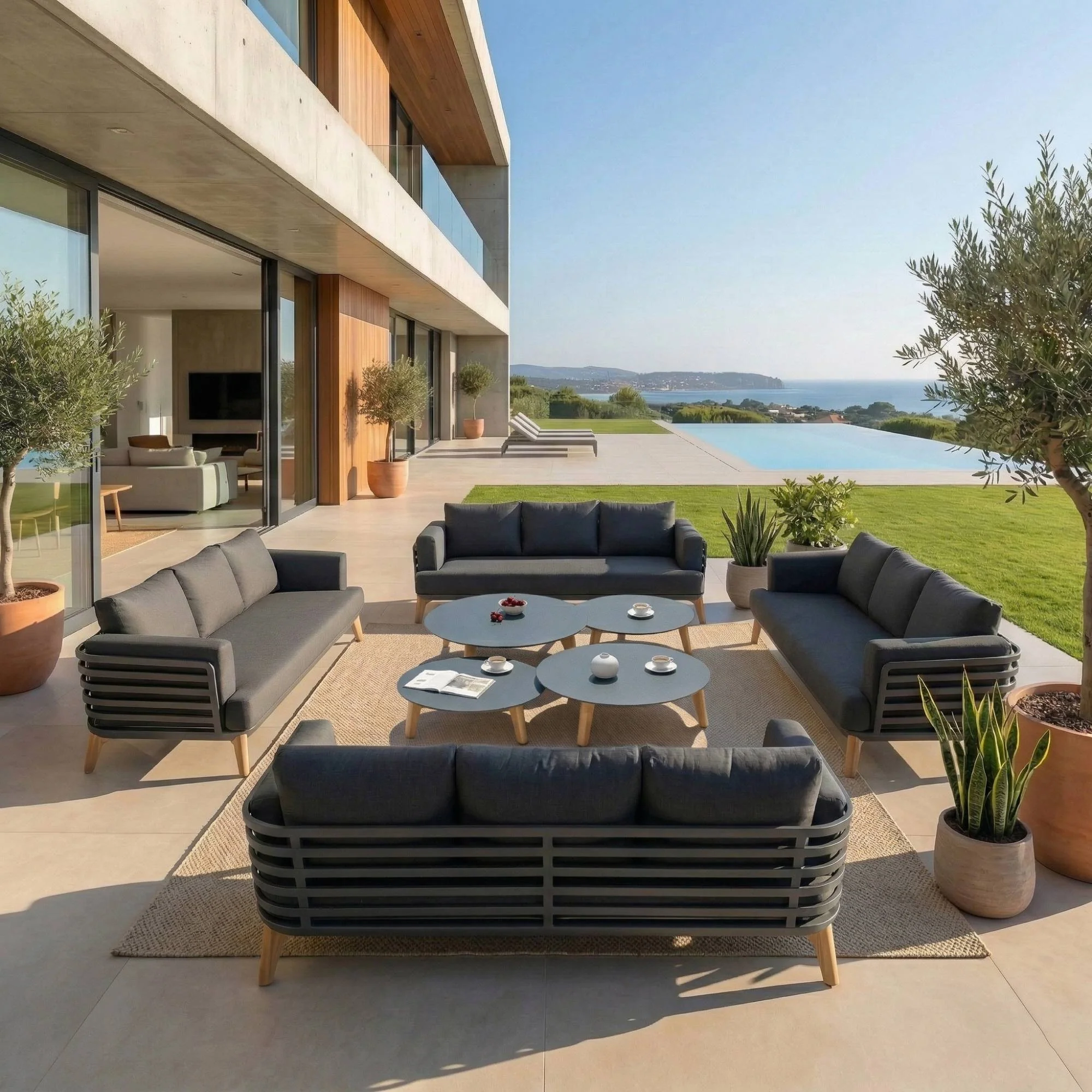 Salon de jardin Monte Carlo - 12 places - Image 32