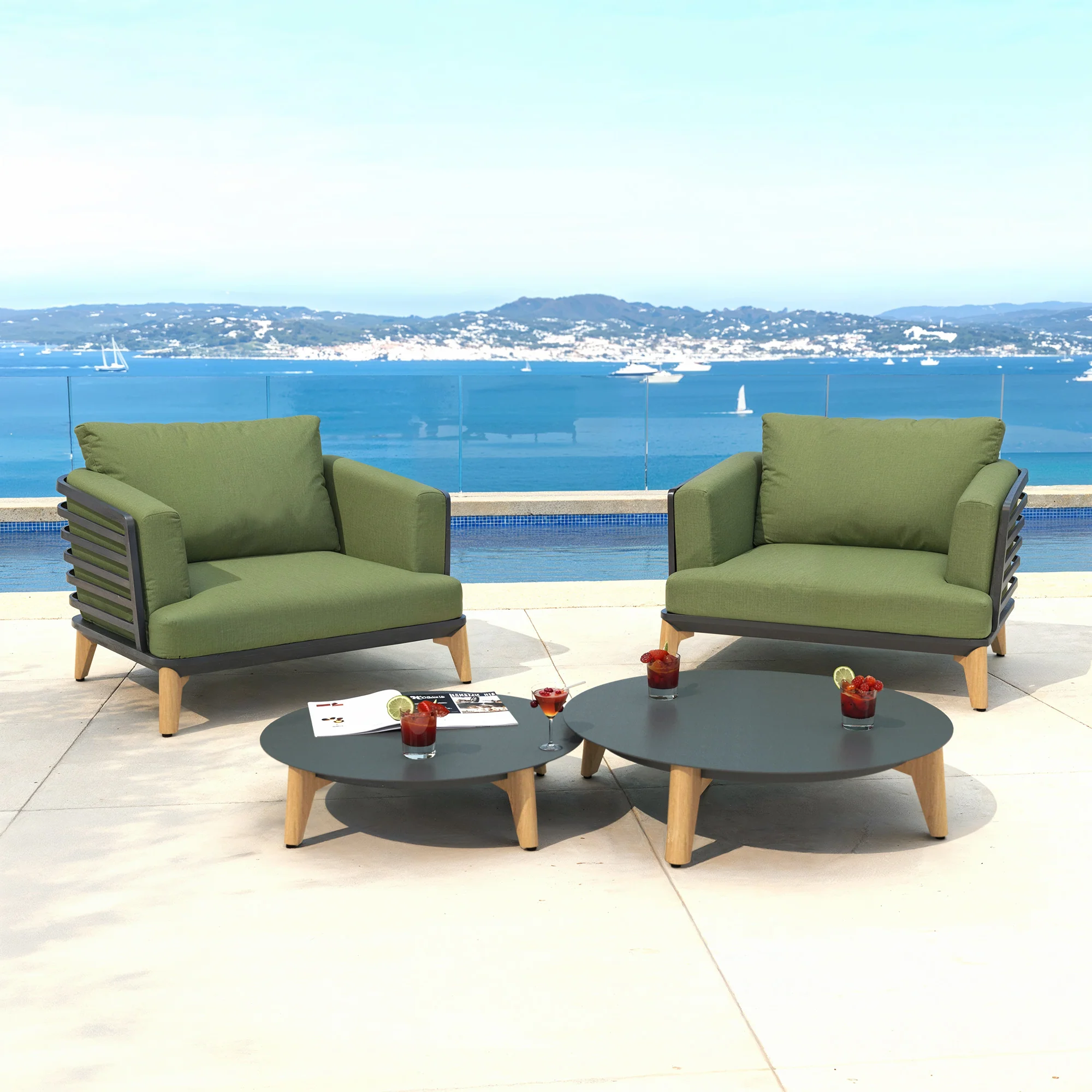 Salon de jardin Monte Carlo - 2 places - Image 49