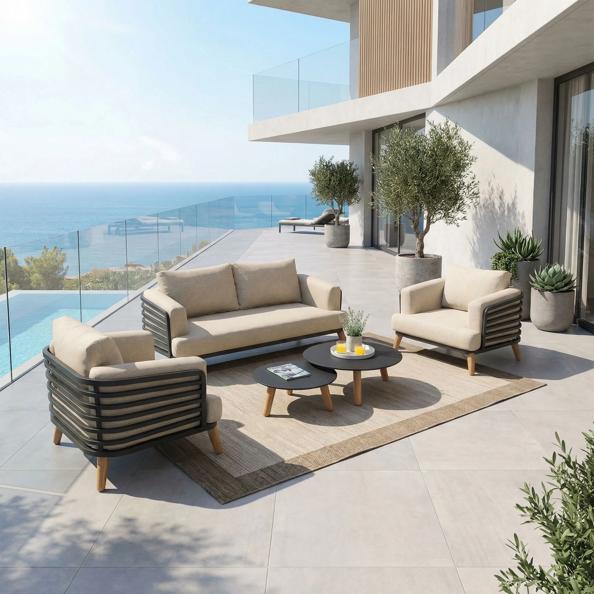 Salon de jardin Monte Carlo - 4 places - Image 20