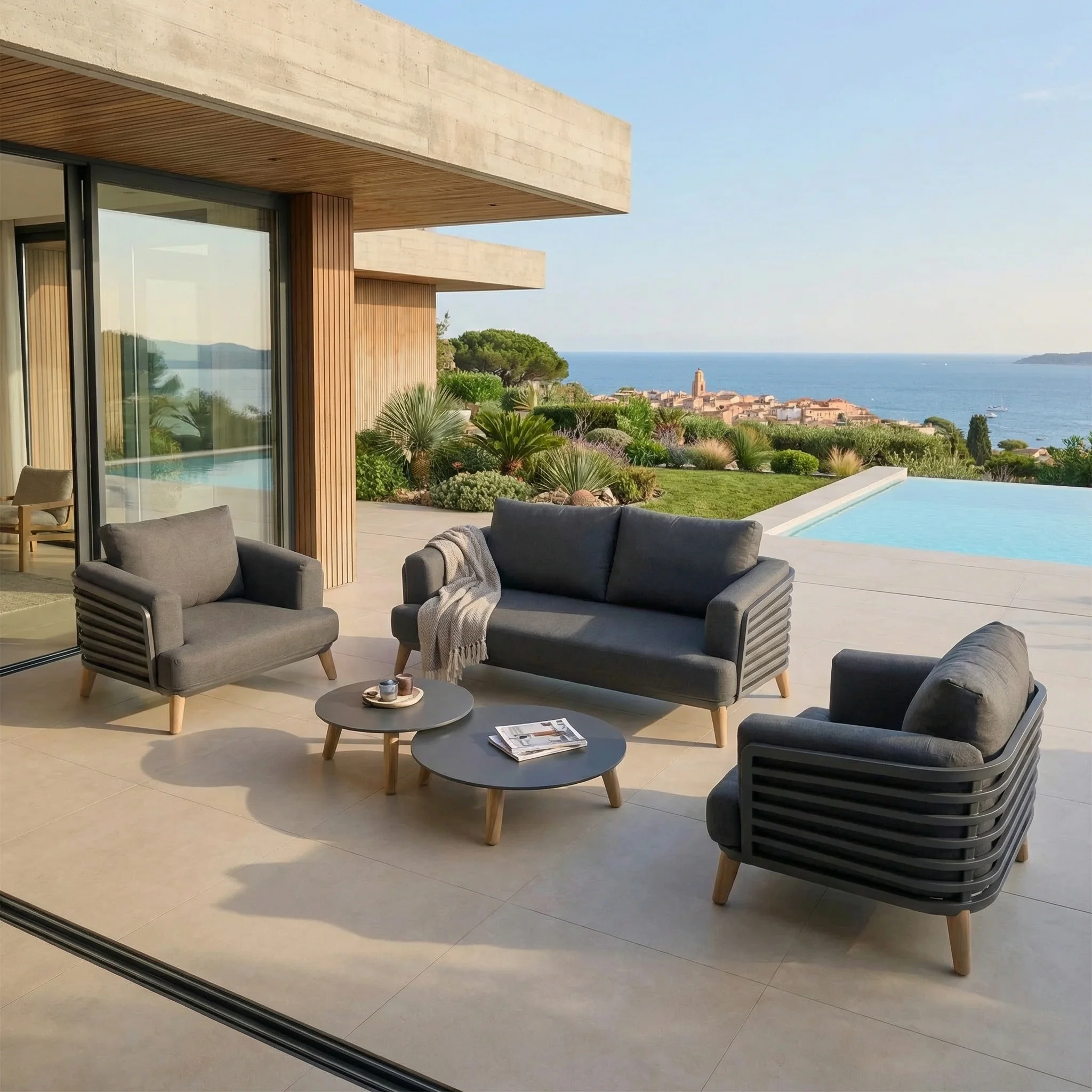Salon de jardin Monte Carlo - 4 places - Image 30