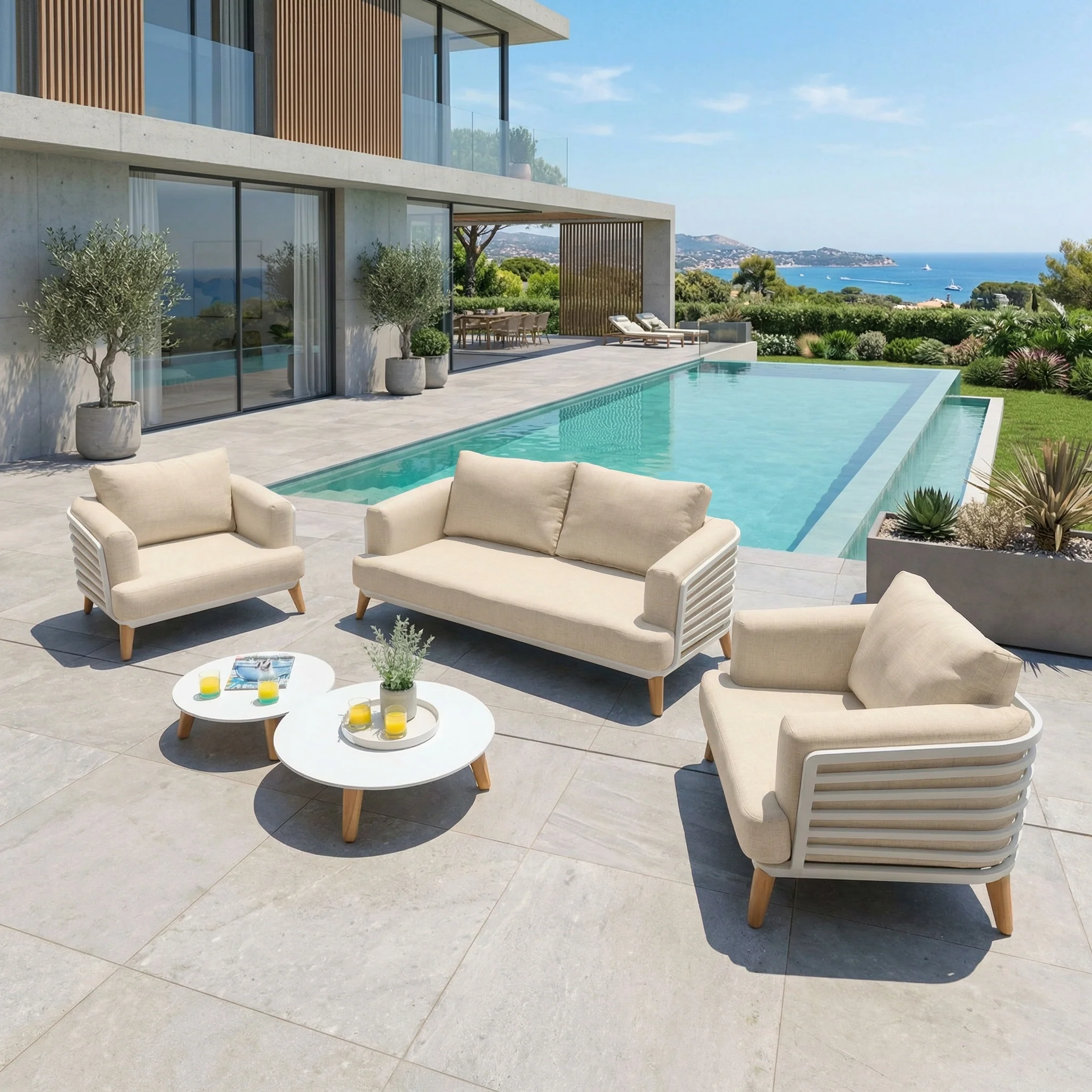 Salon de jardin Monte Carlo - 4 places - Image 61