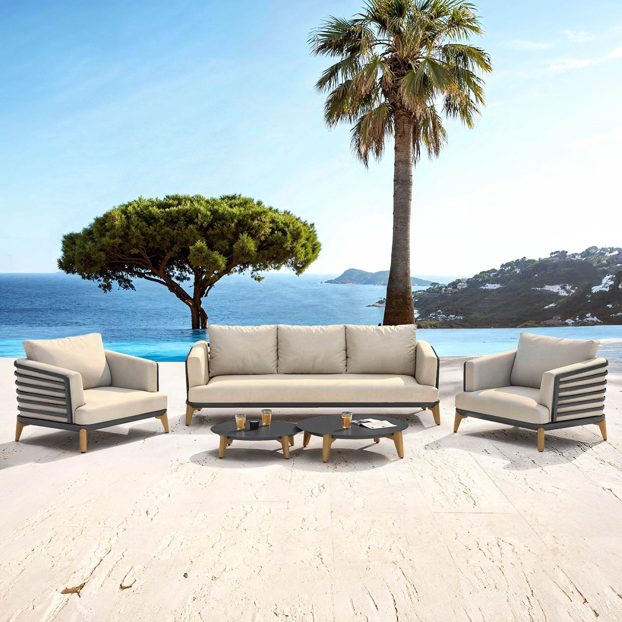 Salon de jardin Monte Carlo - 5 places - Image 44