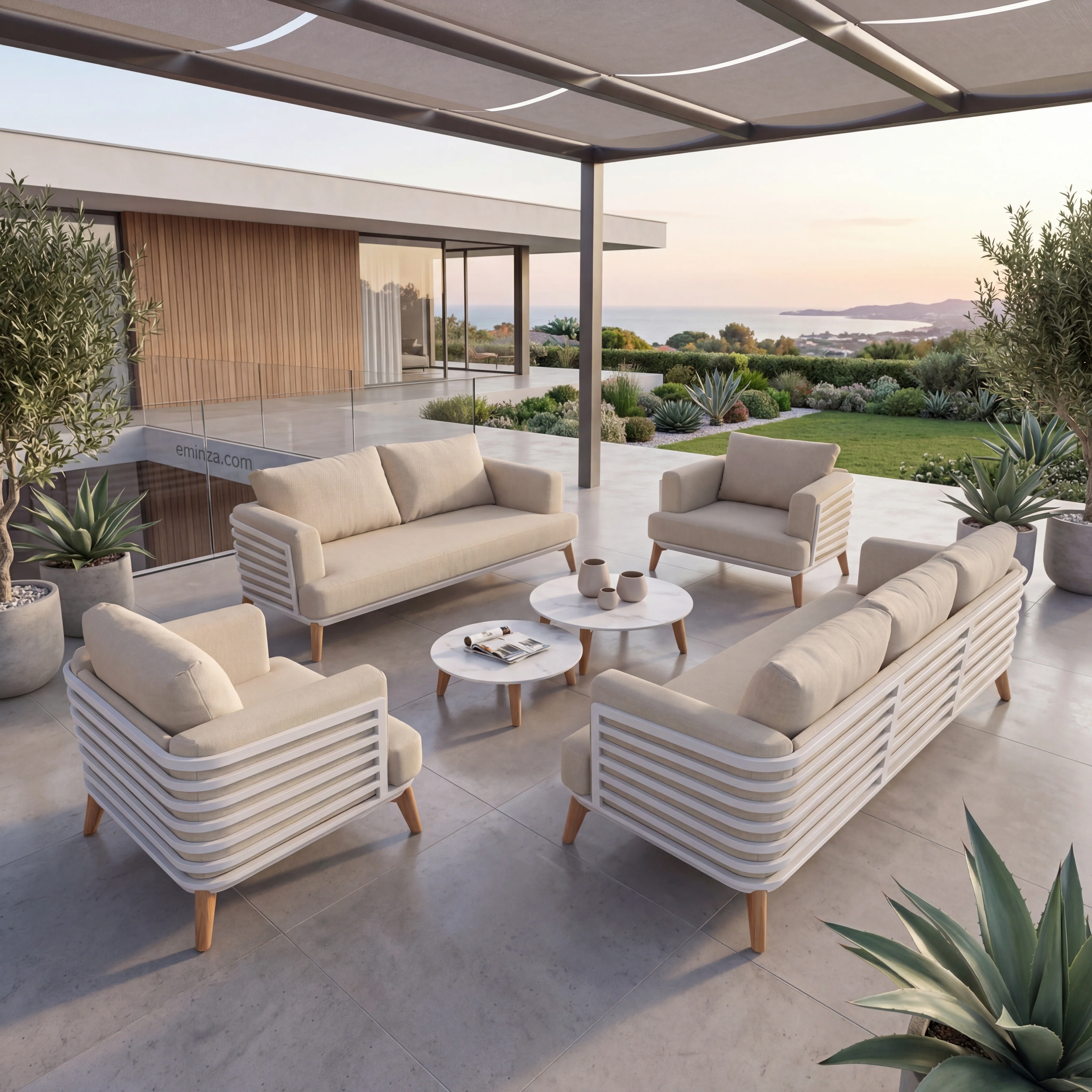 Salon de jardin Monte Carlo - 7 places - Image 70