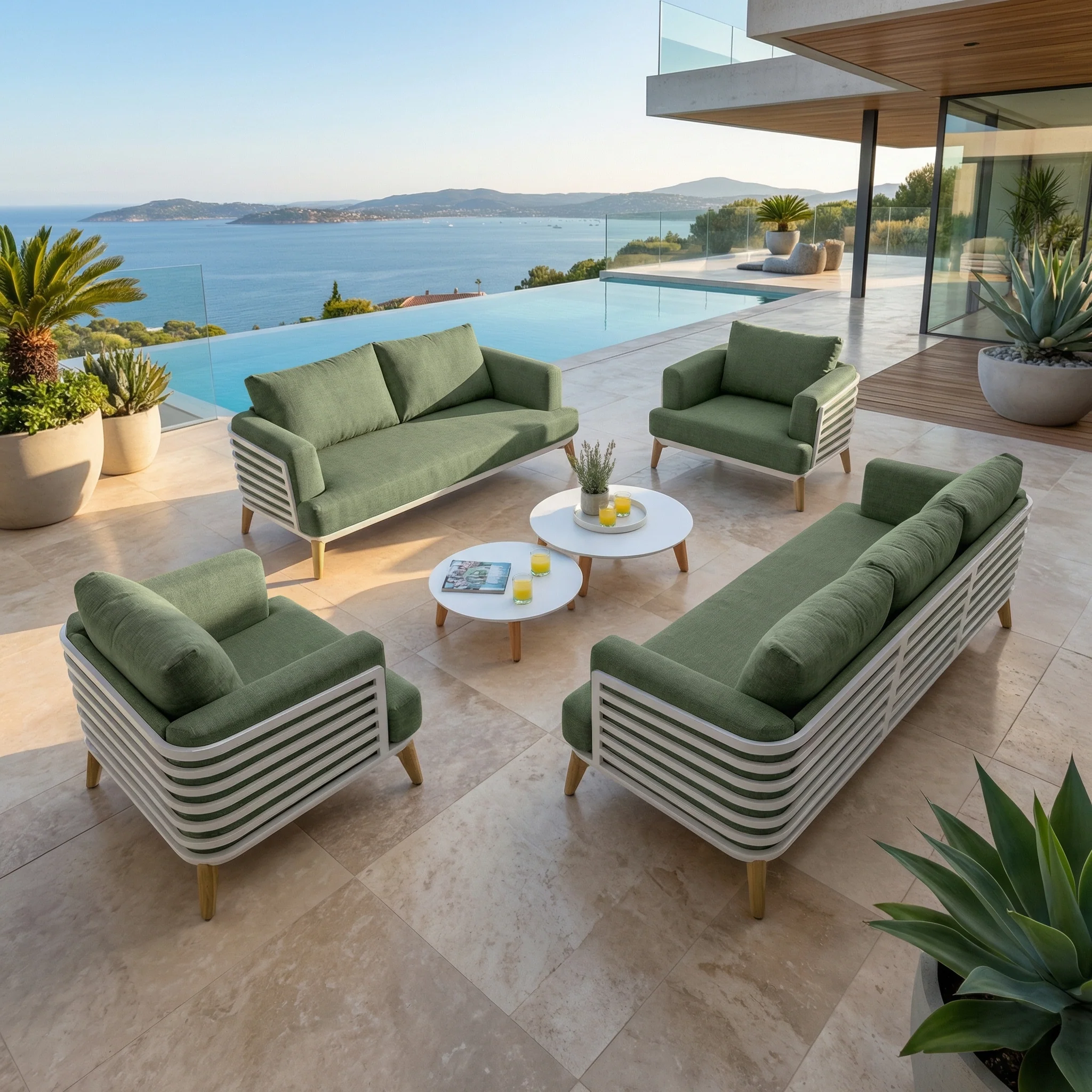 Salon de jardin Monte Carlo - 7 places - Image 93
