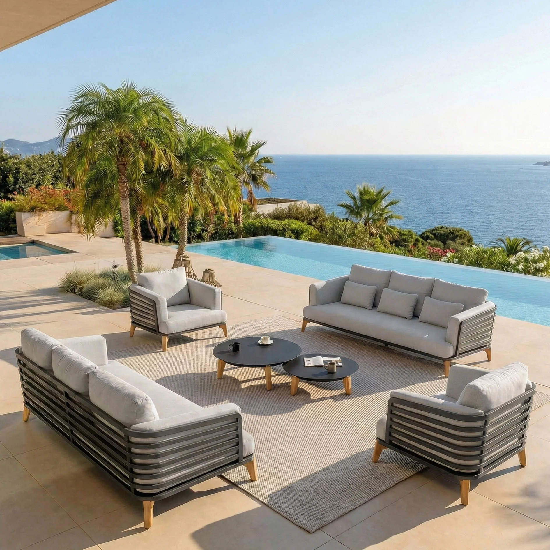 Salon de jardin Monte Carlo - 8 places - Image 12