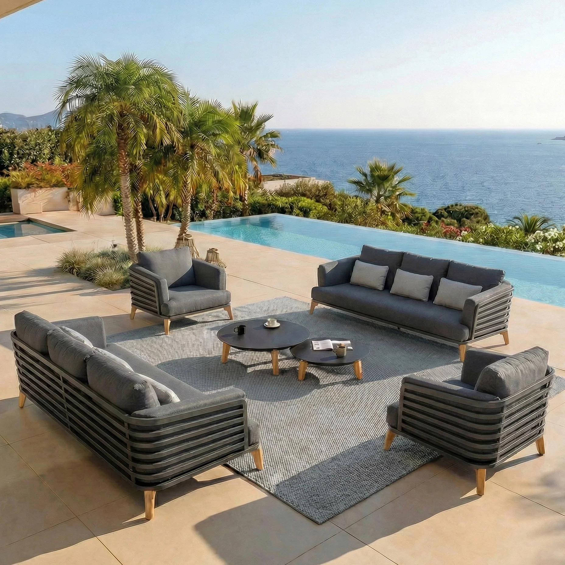 Salon de jardin Monte Carlo - 8 places - Image 30