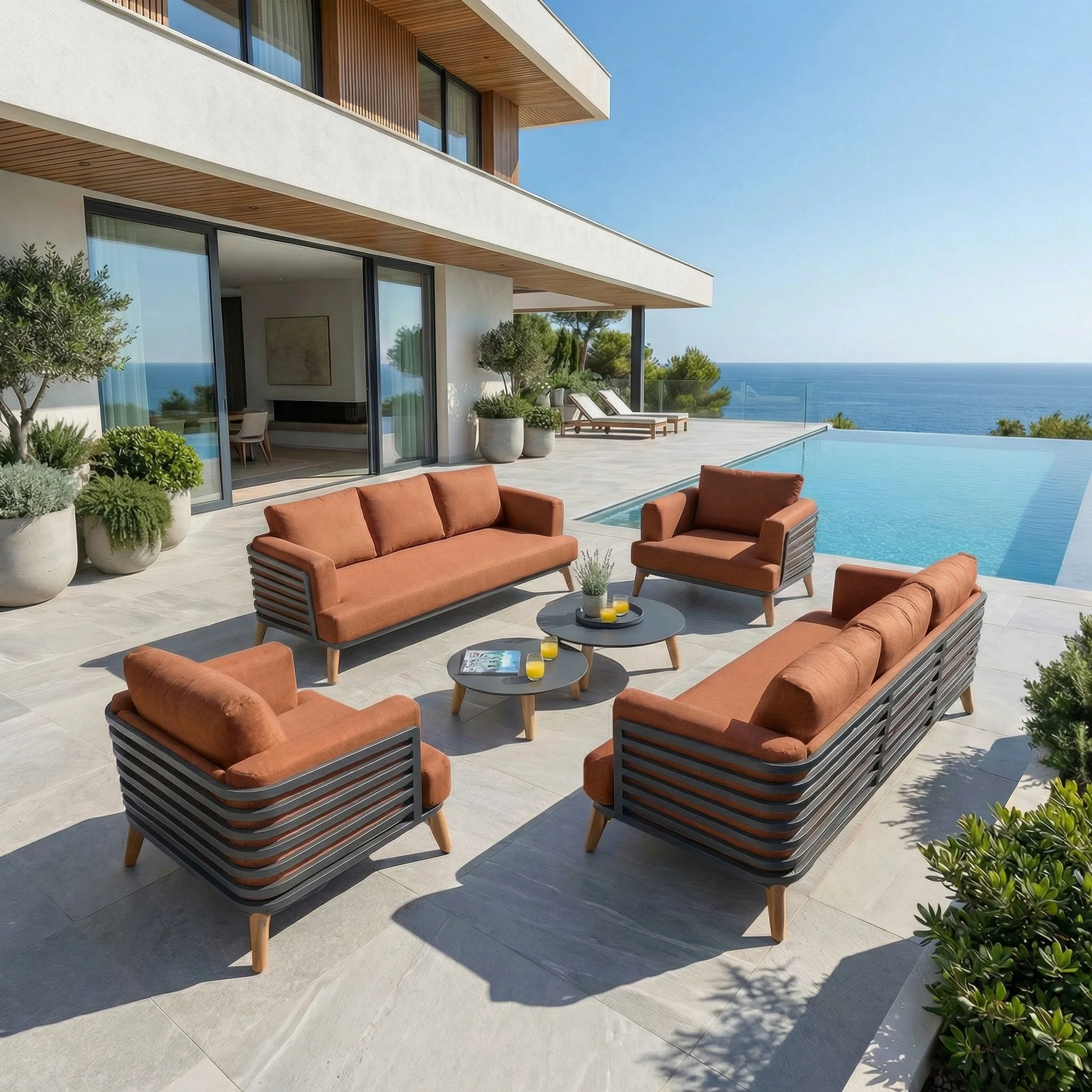 Salon de jardin Monte Carlo - 8 places - Image 77