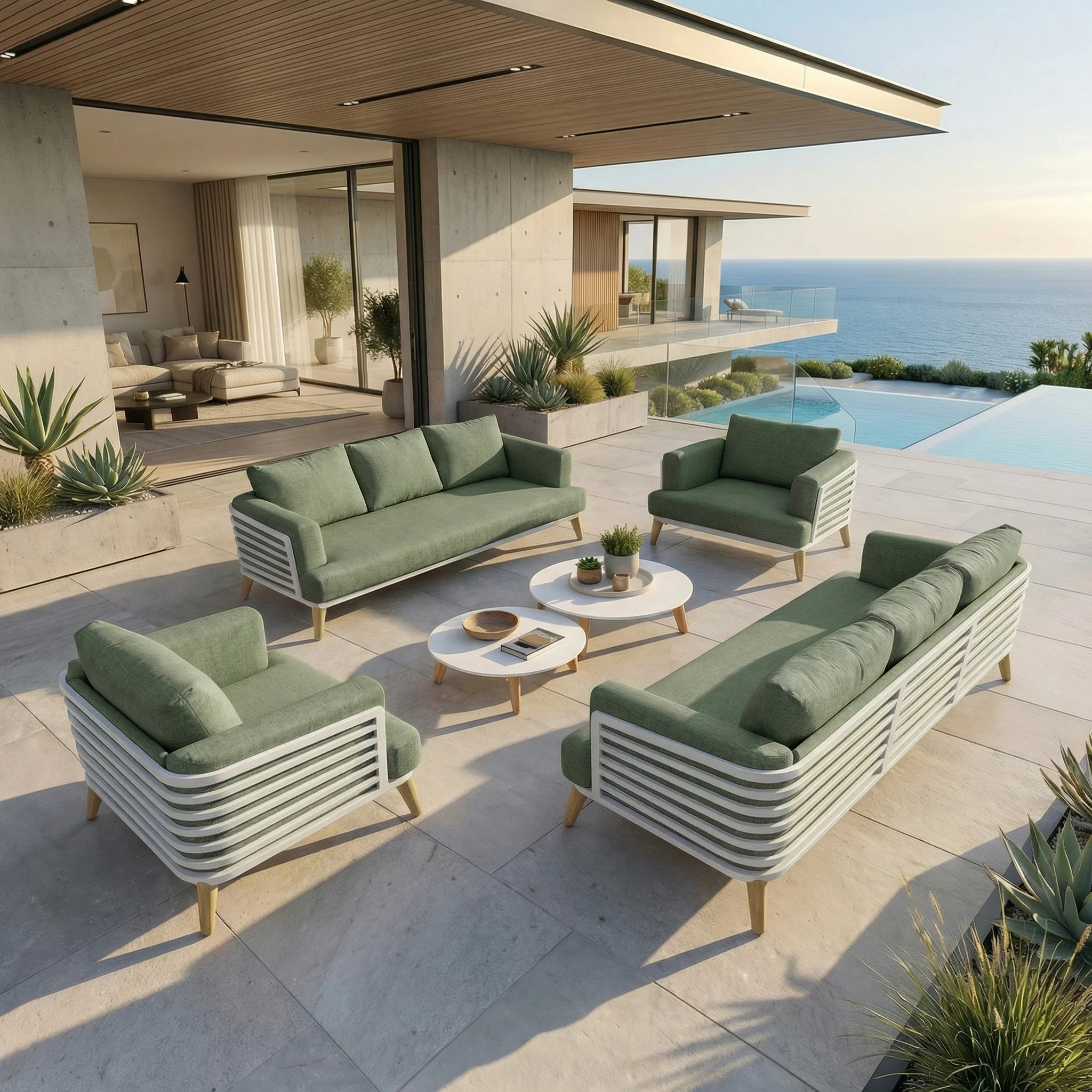 Salon de jardin Monte Carlo - 8 places - Image 95
