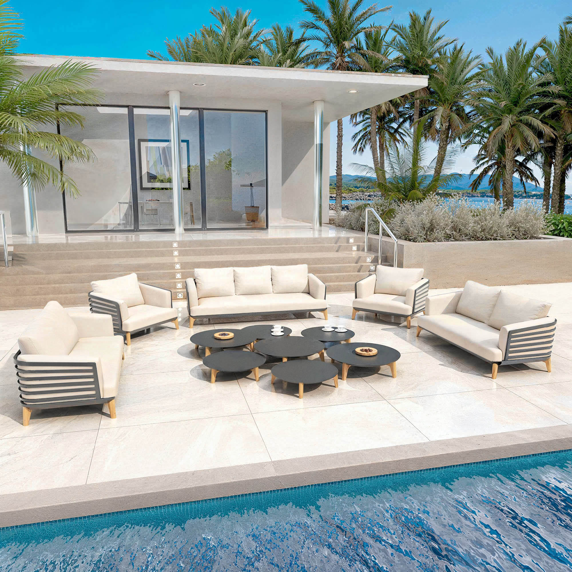 Salon de jardin Monte Carlo - 9 places - Image 14