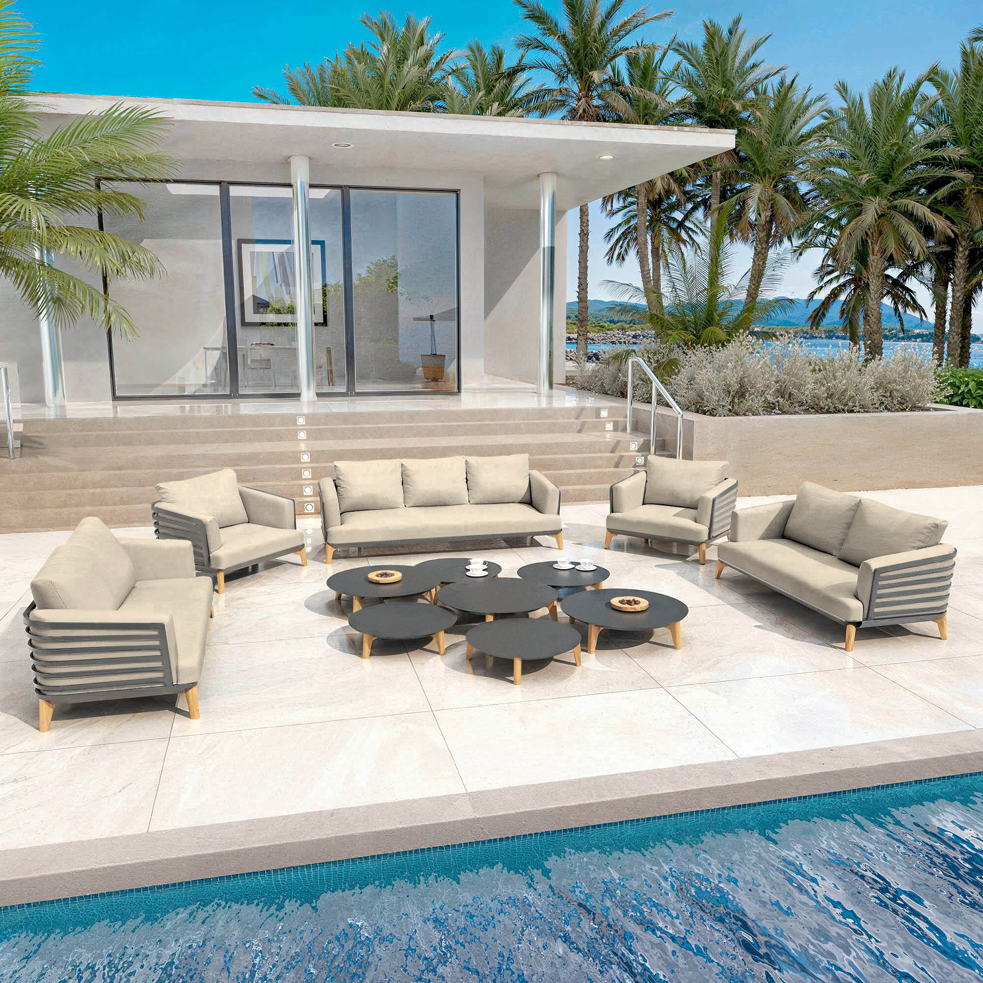 Salon de jardin Monte Carlo - 9 places - Image 26