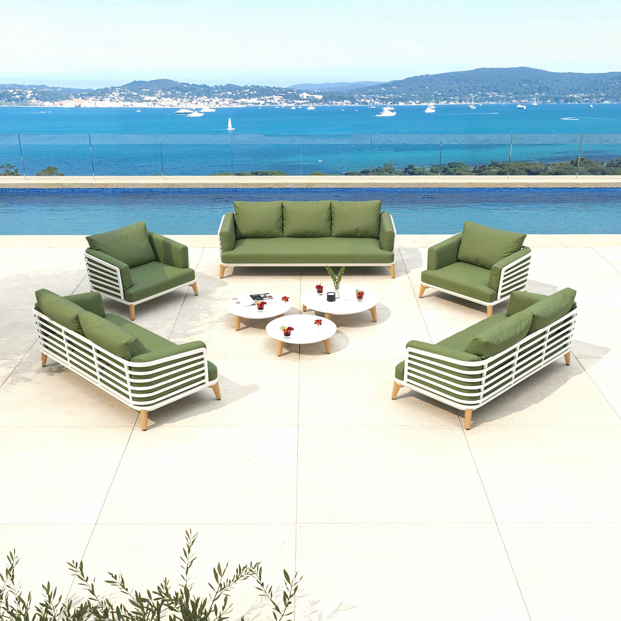 Salon de jardin Monte Carlo - 9 places - Image 84