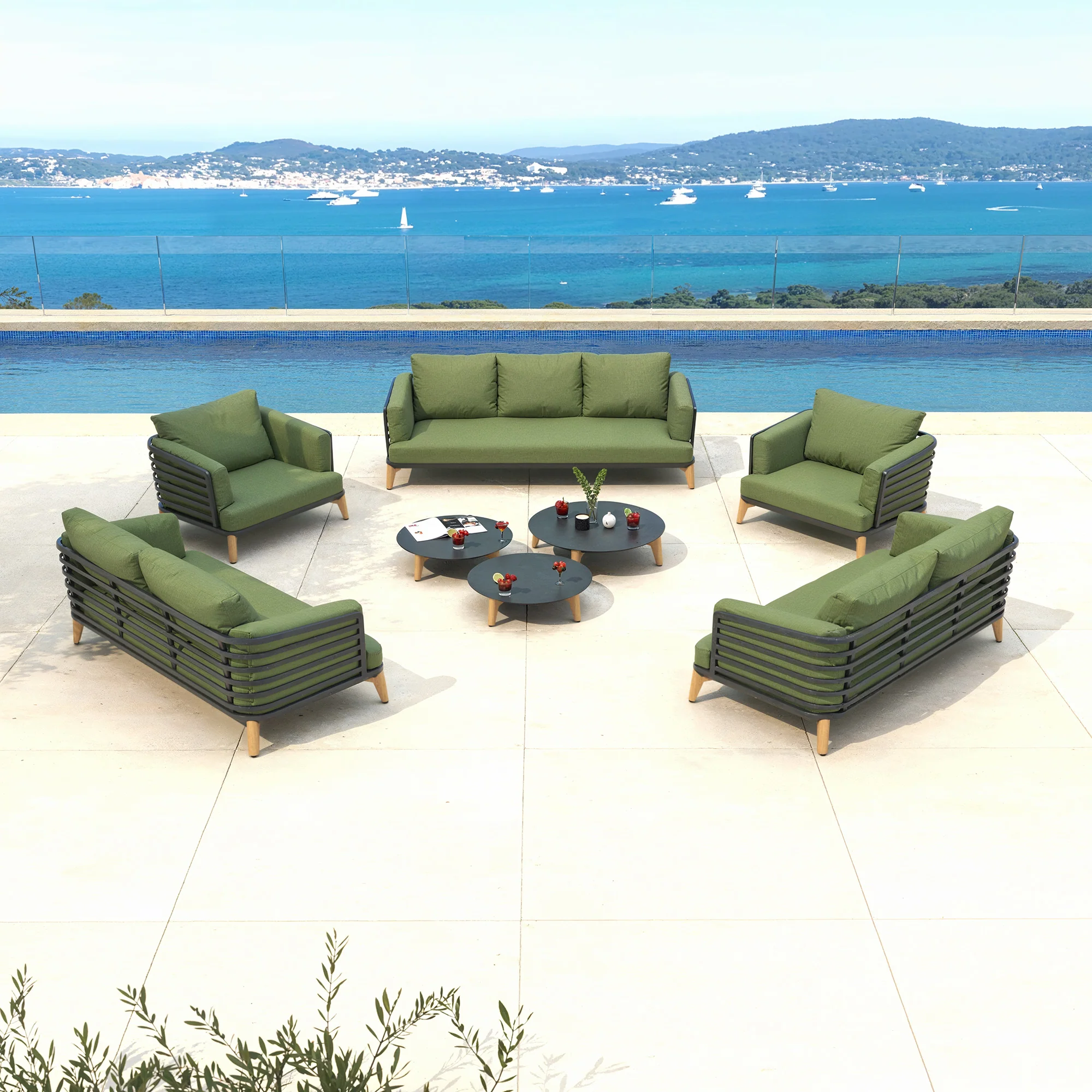 Salon de jardin Monte Carlo - 9 places - Image 90