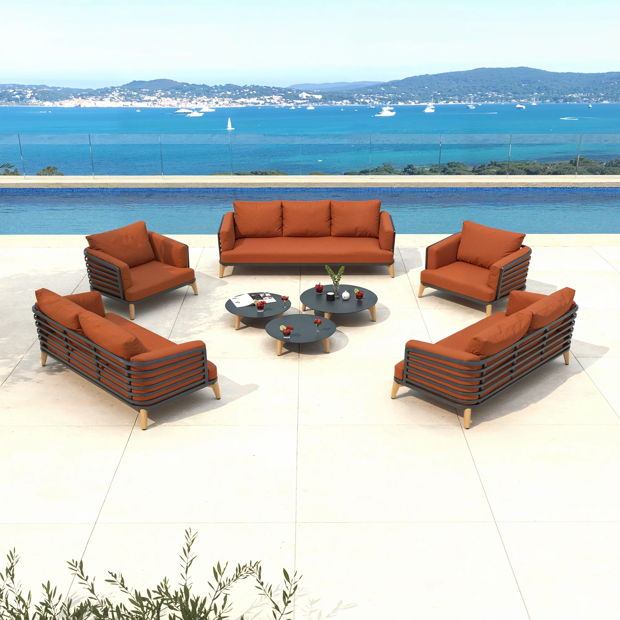 Salon de jardin Monte Carlo - 9 places - Image 96