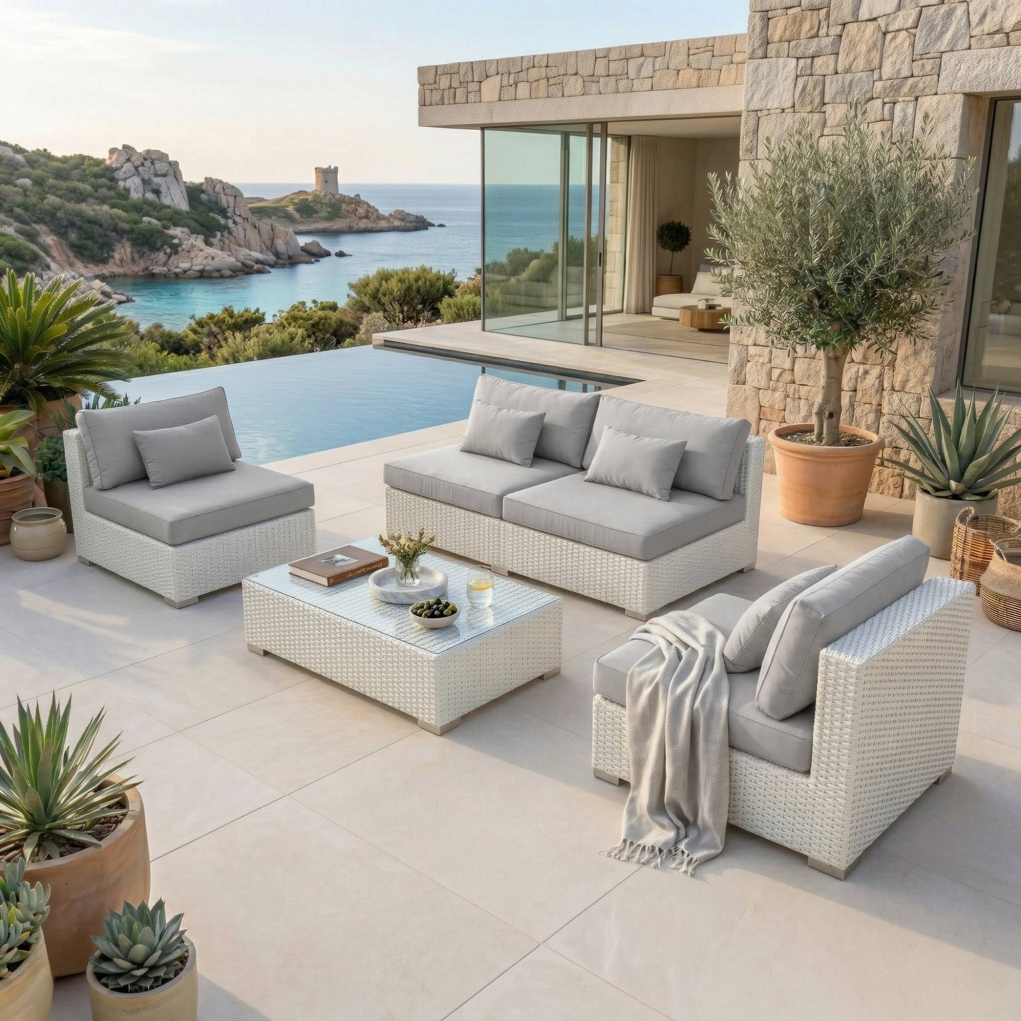 Salon de jardin Palma - 4 places - Image 25