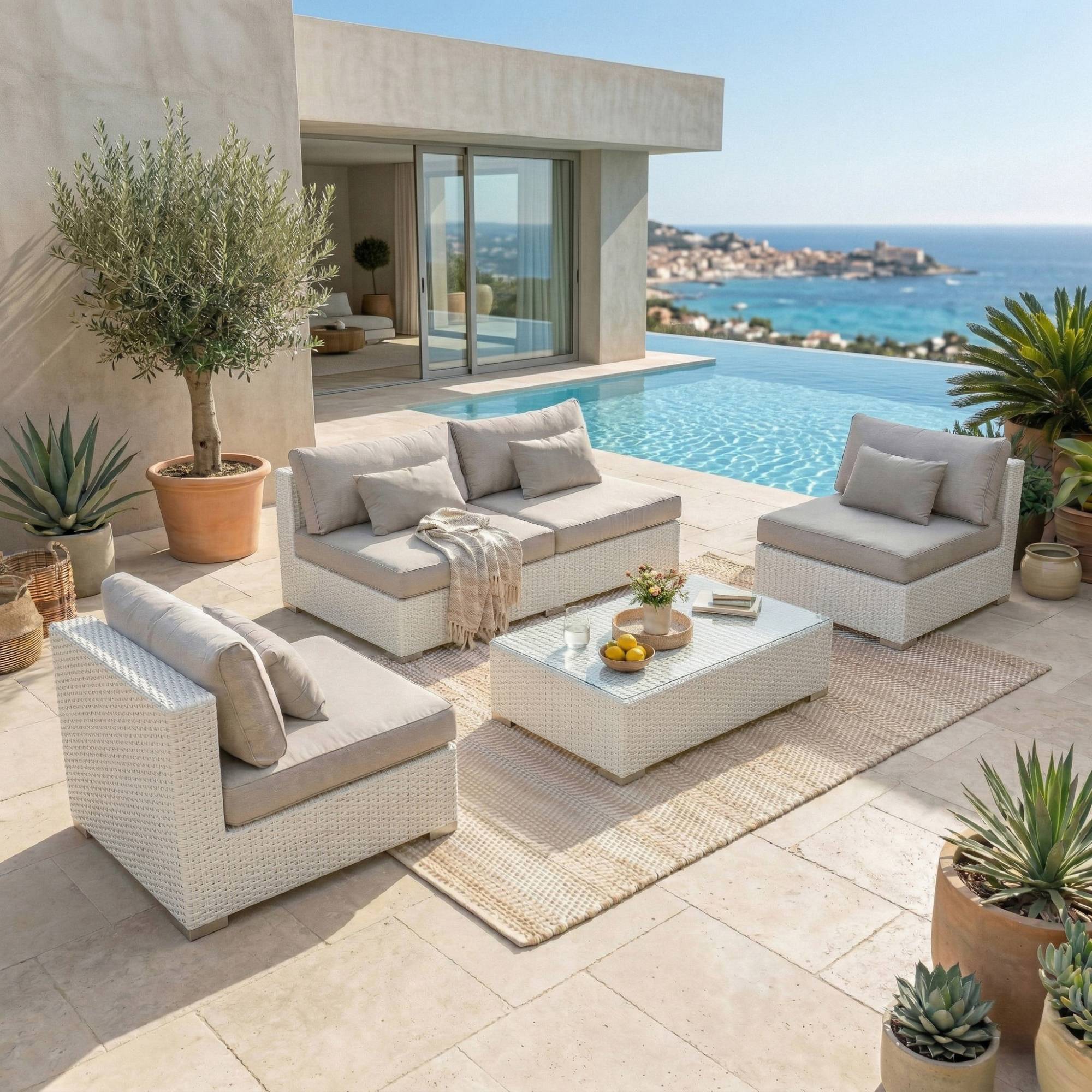 Salon de jardin Palma - 4 places - Image 9