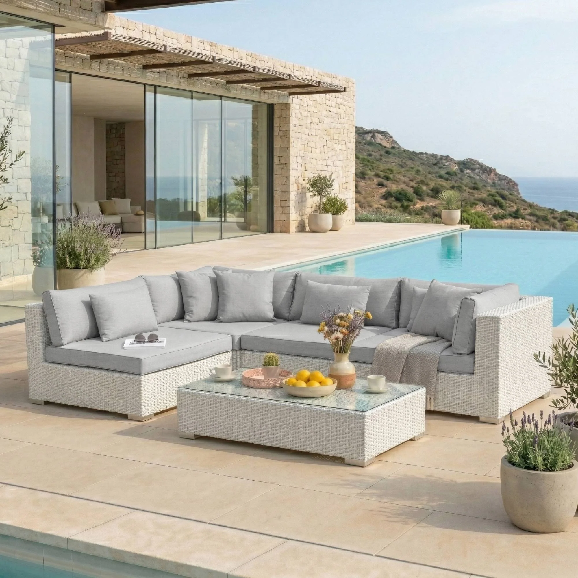 Salon de jardin Palma - 4 places - Image 9