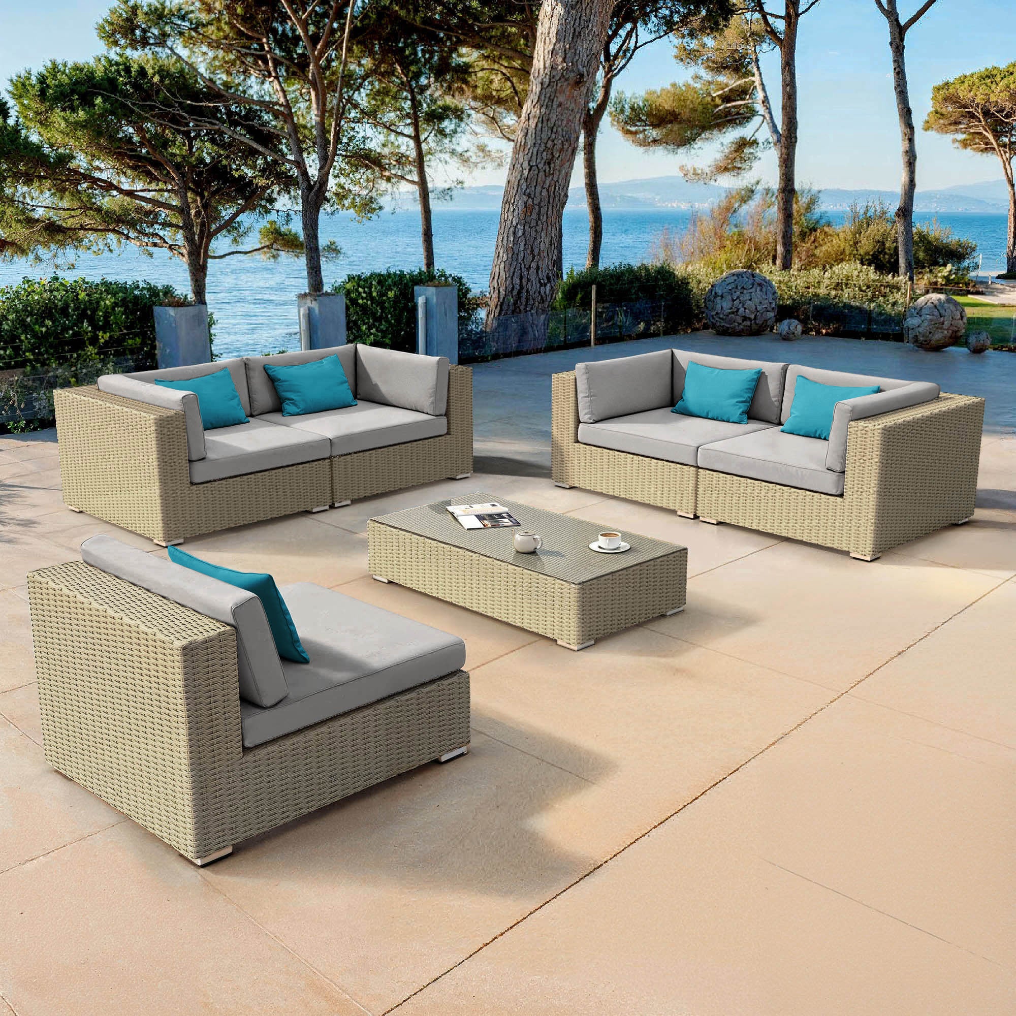 Salon de jardin Palma - 5 places - Image 21