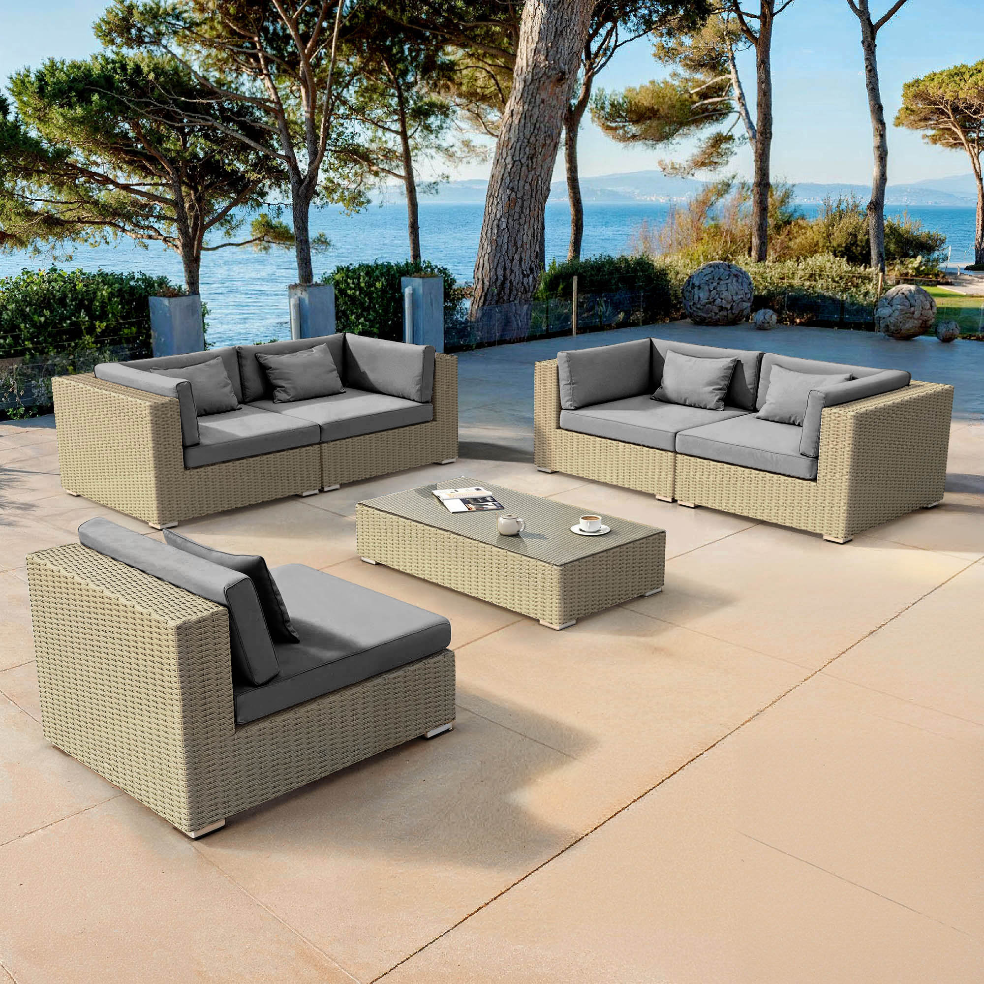 Salon de jardin Palma - 5 places - Image 25