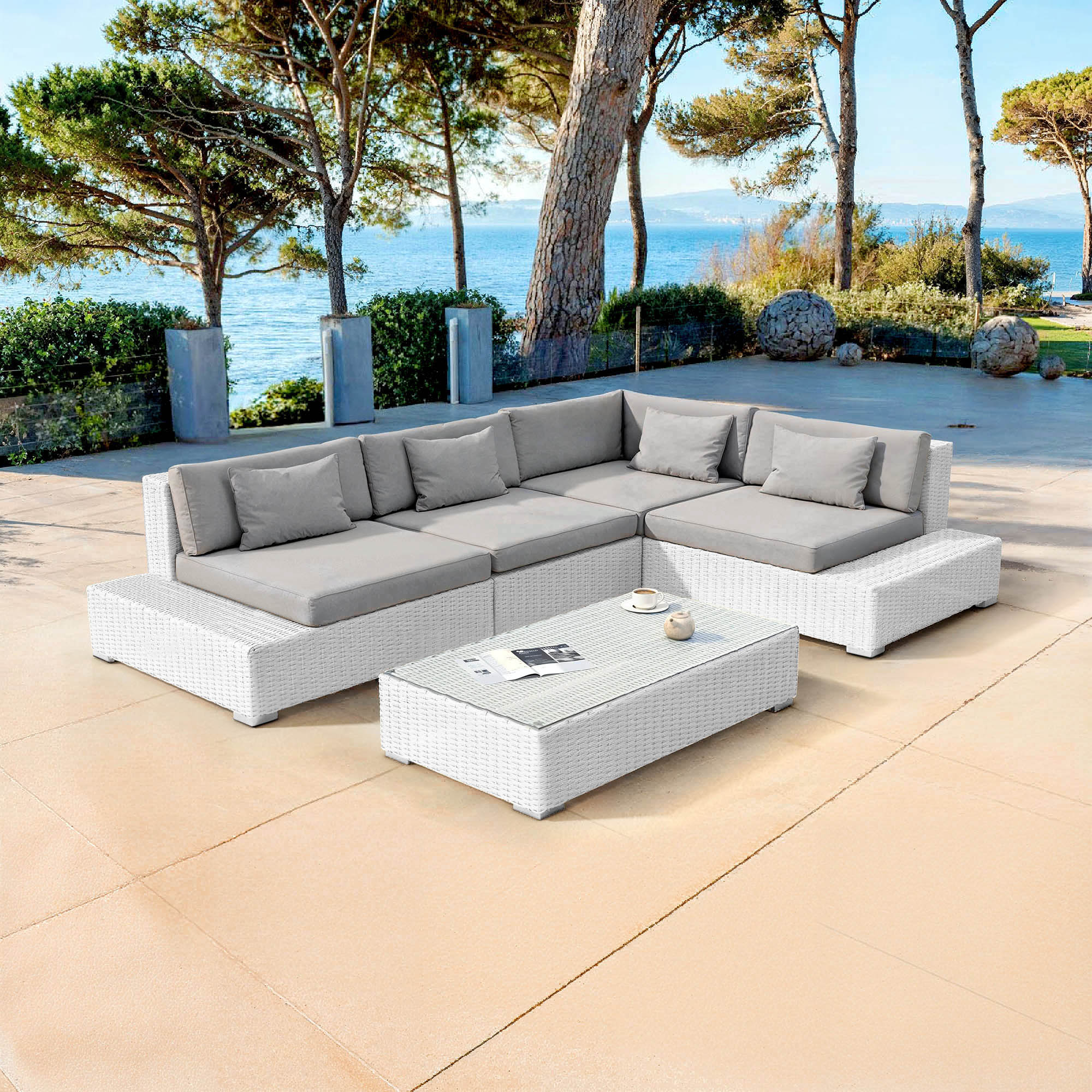 Salon de jardin Palma - 5 places - Image 19