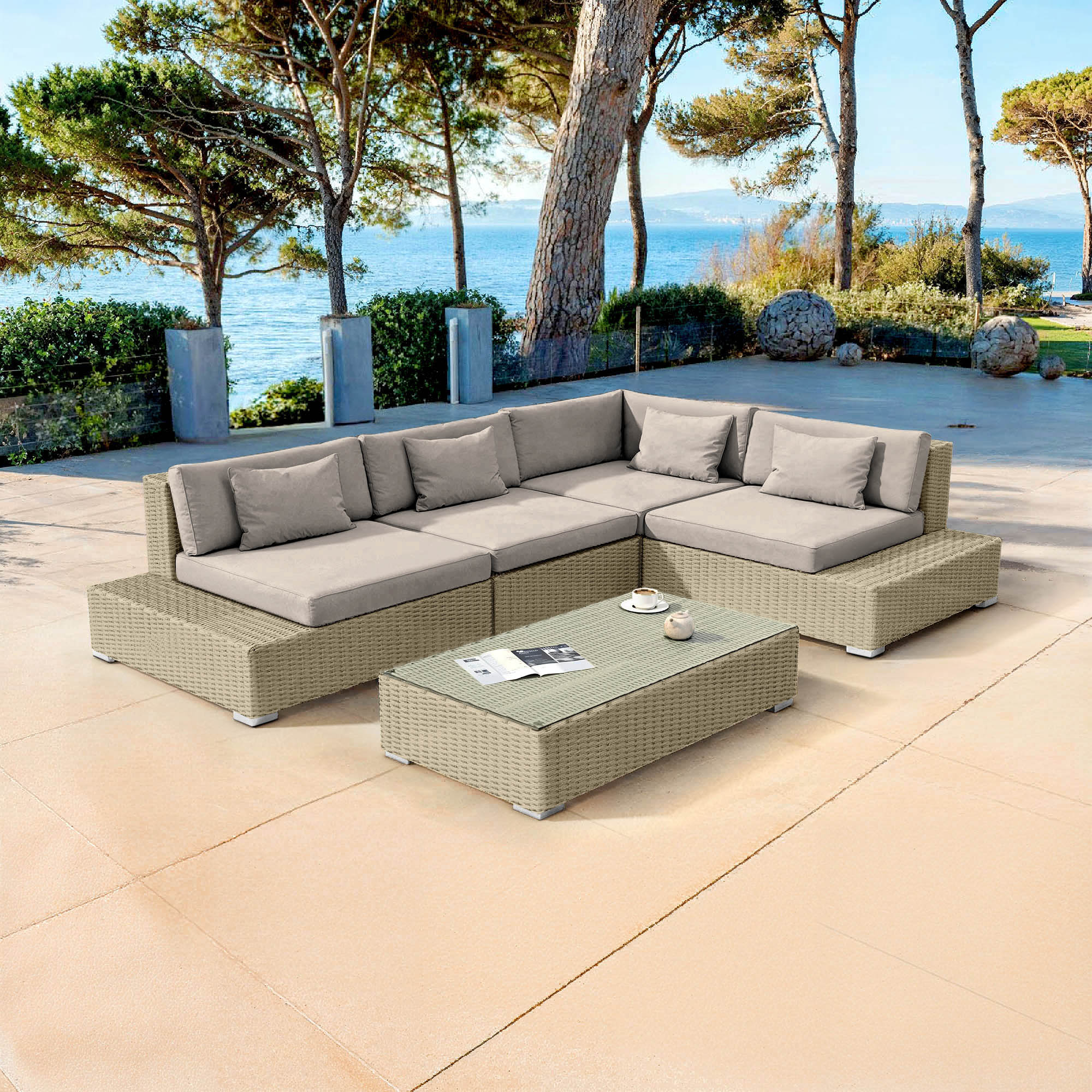 Salon de jardin Palma - 5 places - Image 29