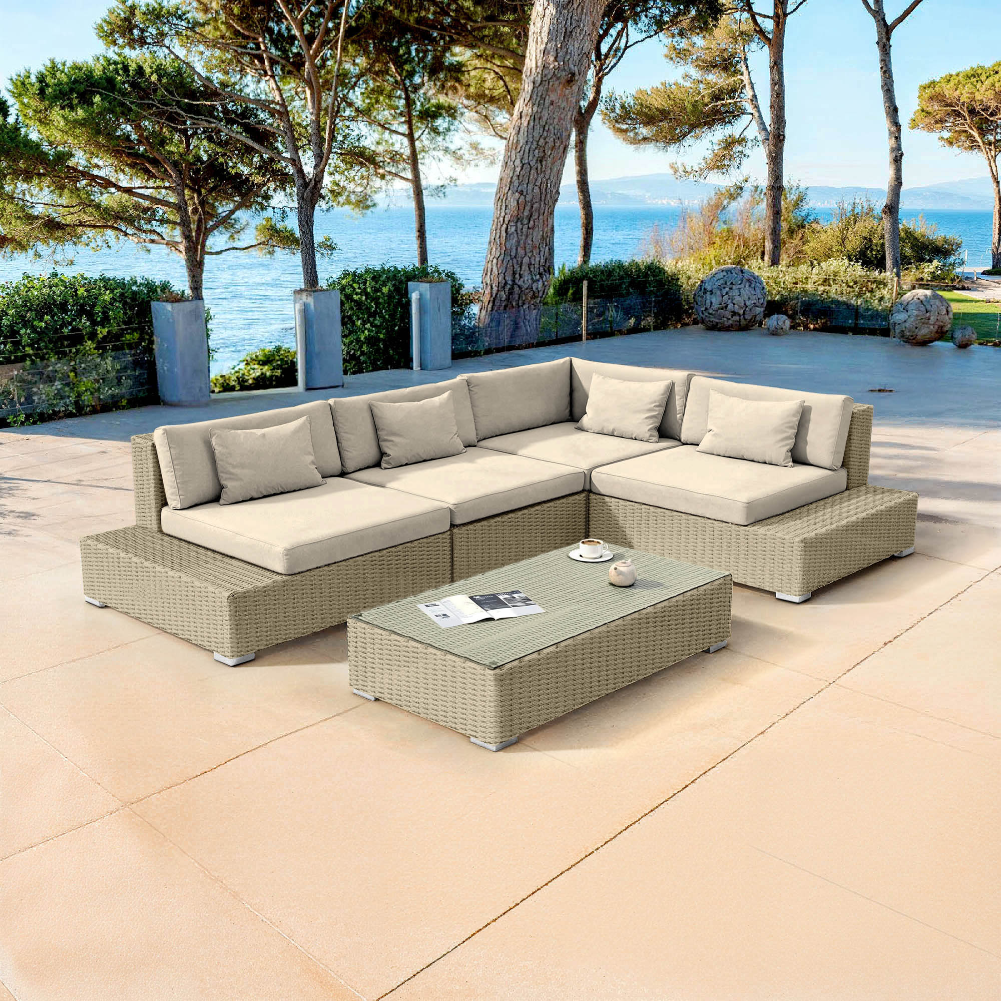 Salon de jardin Palma - 5 places - Image 34